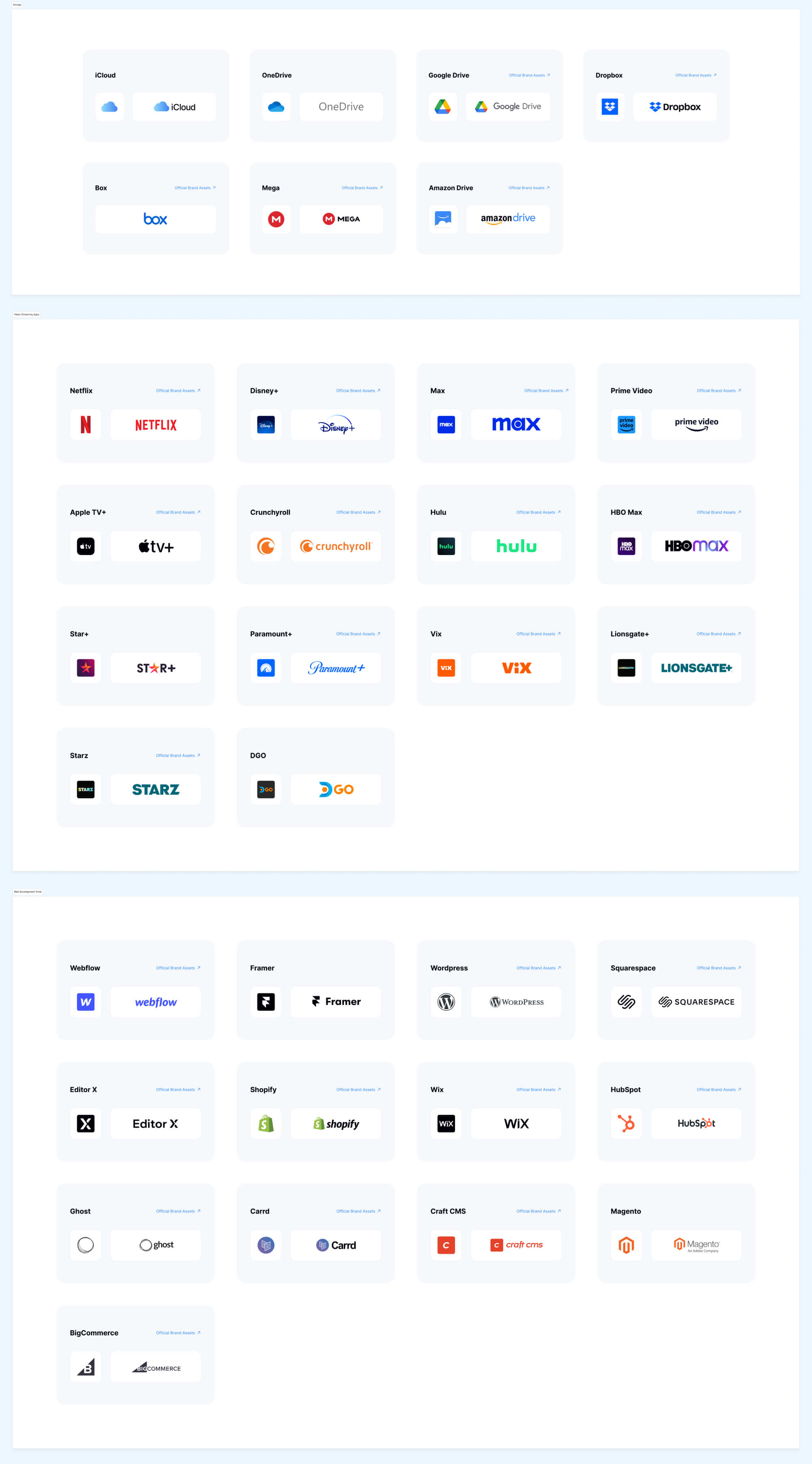 Editable Logo Pack (SVG) | BRIX Agency presentation image