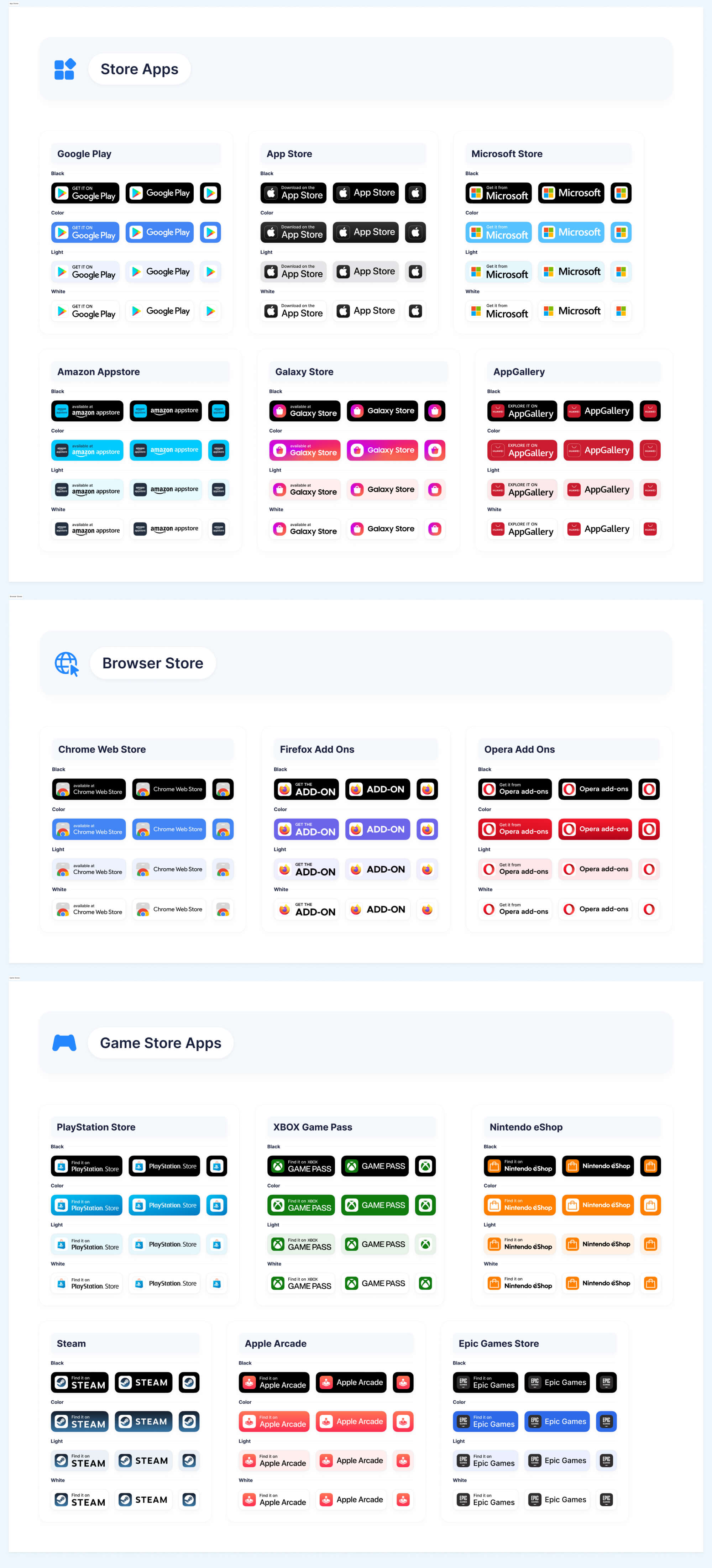 Platform & Apps Badges | BRIX Agency presentation image