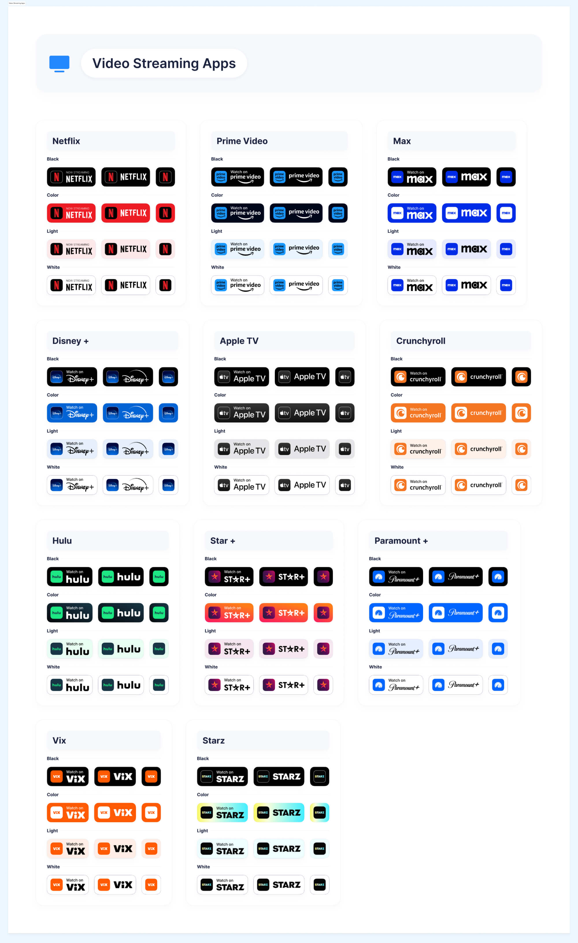 Platform & Apps Badges | BRIX Agency presentation image