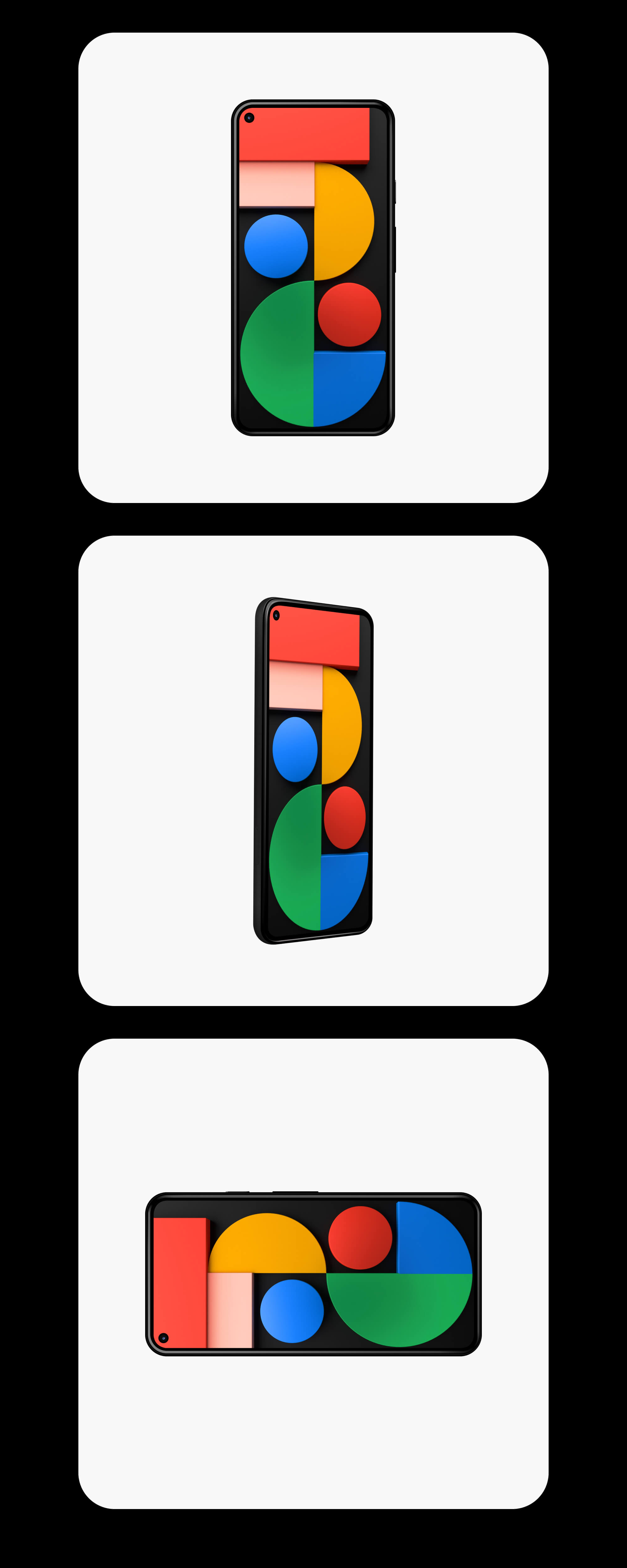 Google Pixel 5 Free Mockups | BRIX Templates presentation image