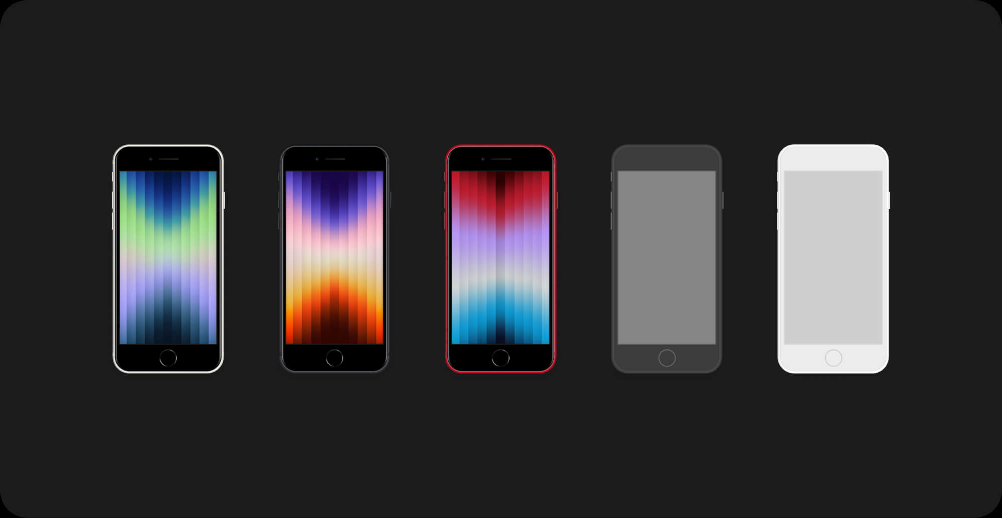 iPhone SE (2022) Free Mockups | BRIX Templates presentation image