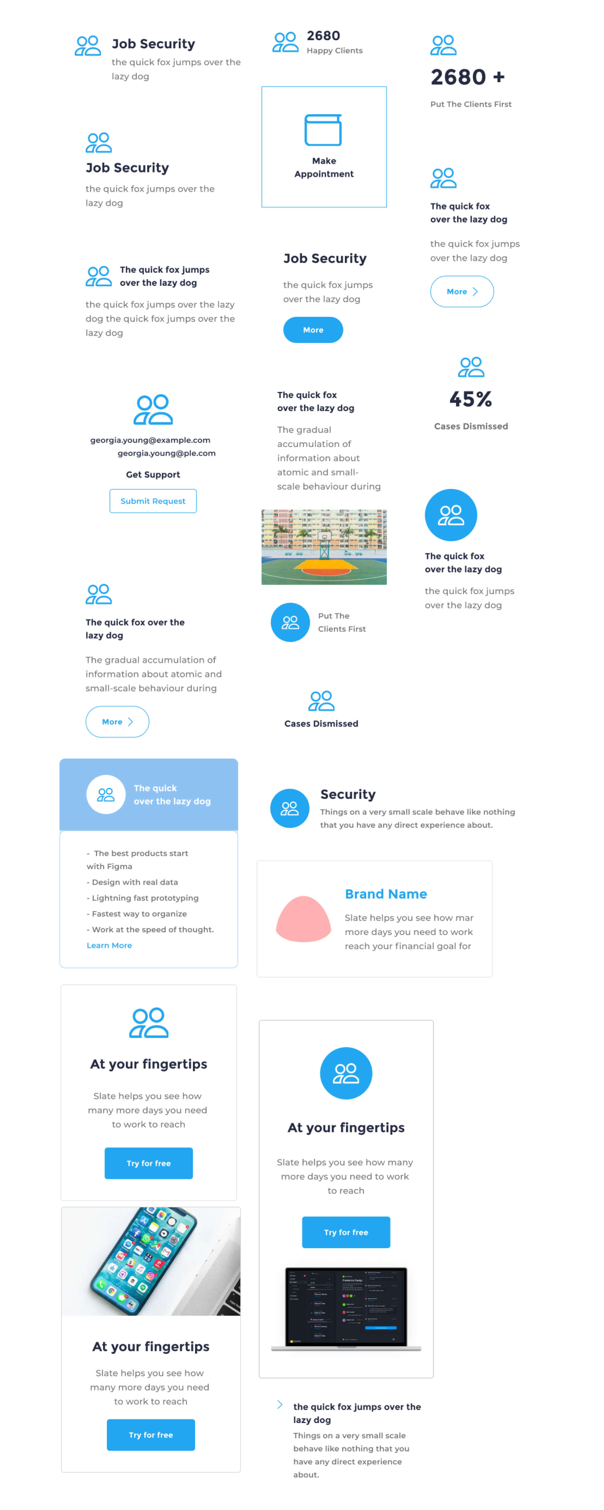 Essential UI - Figma Ui Kit presentation image