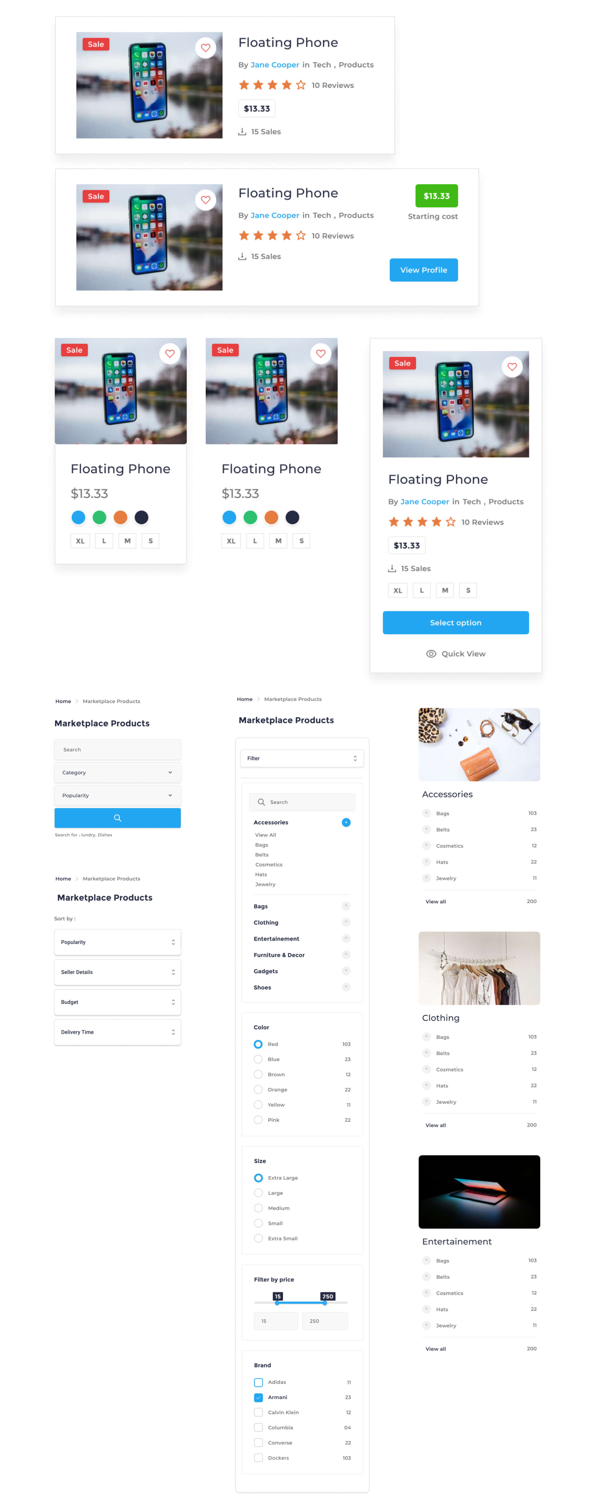 Essential UI - Figma Ui Kit presentation image