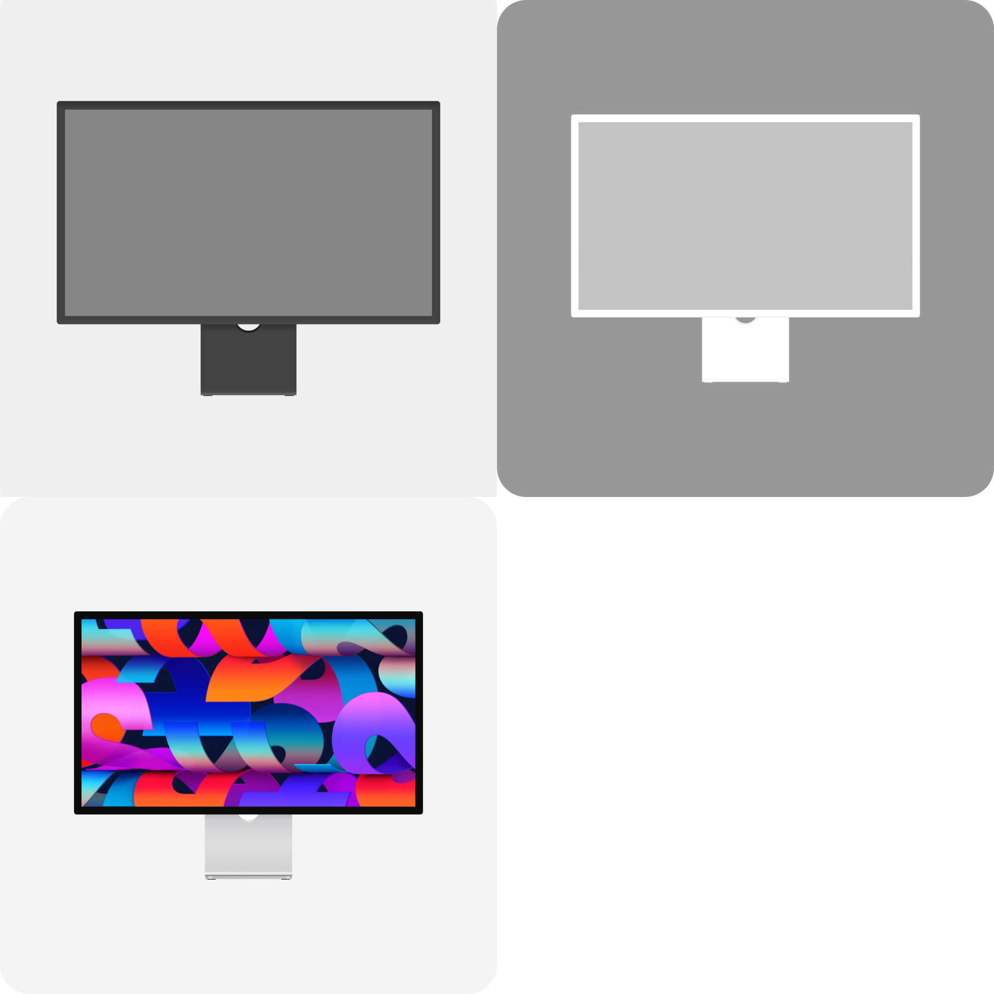 Apple Studio Display Free Mockups | BRIX Templates presentation image