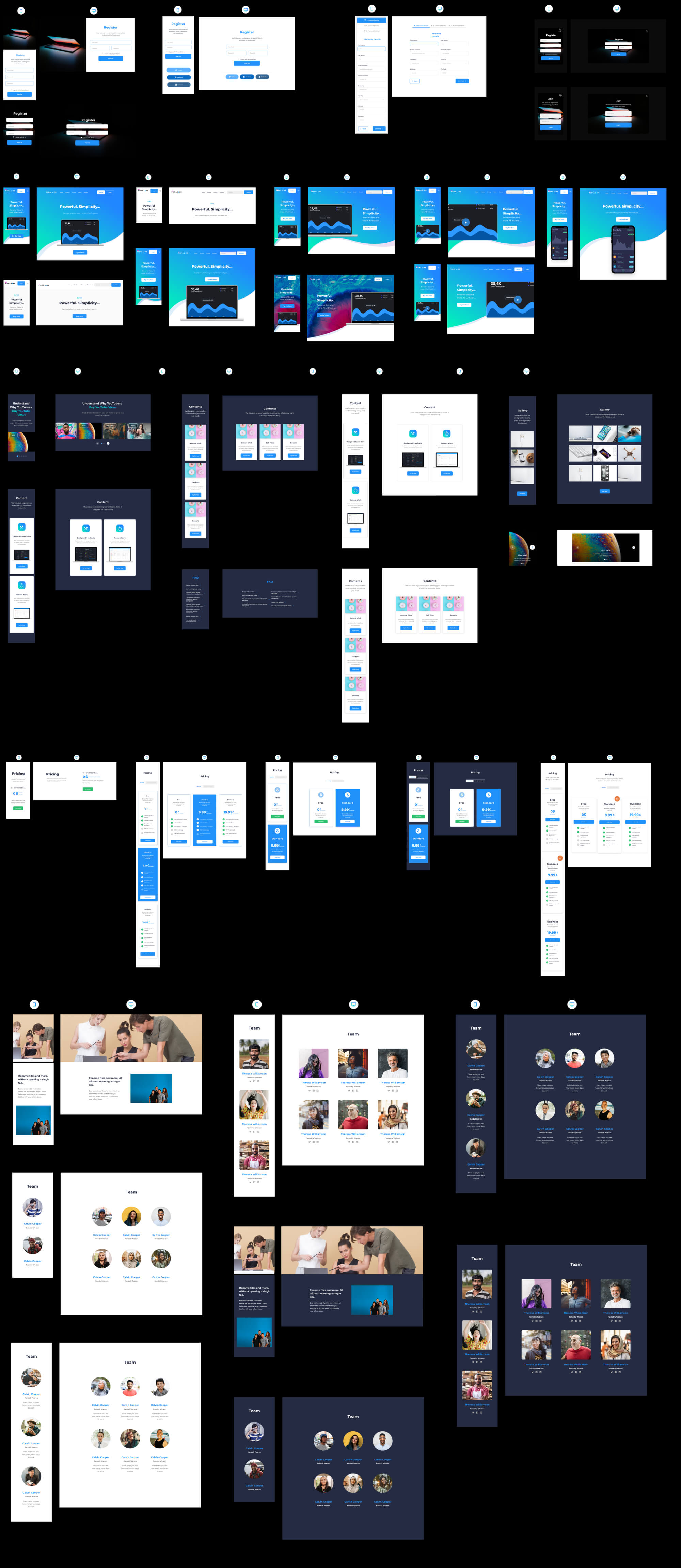 Ui Max - Create a complete website faster presentation image