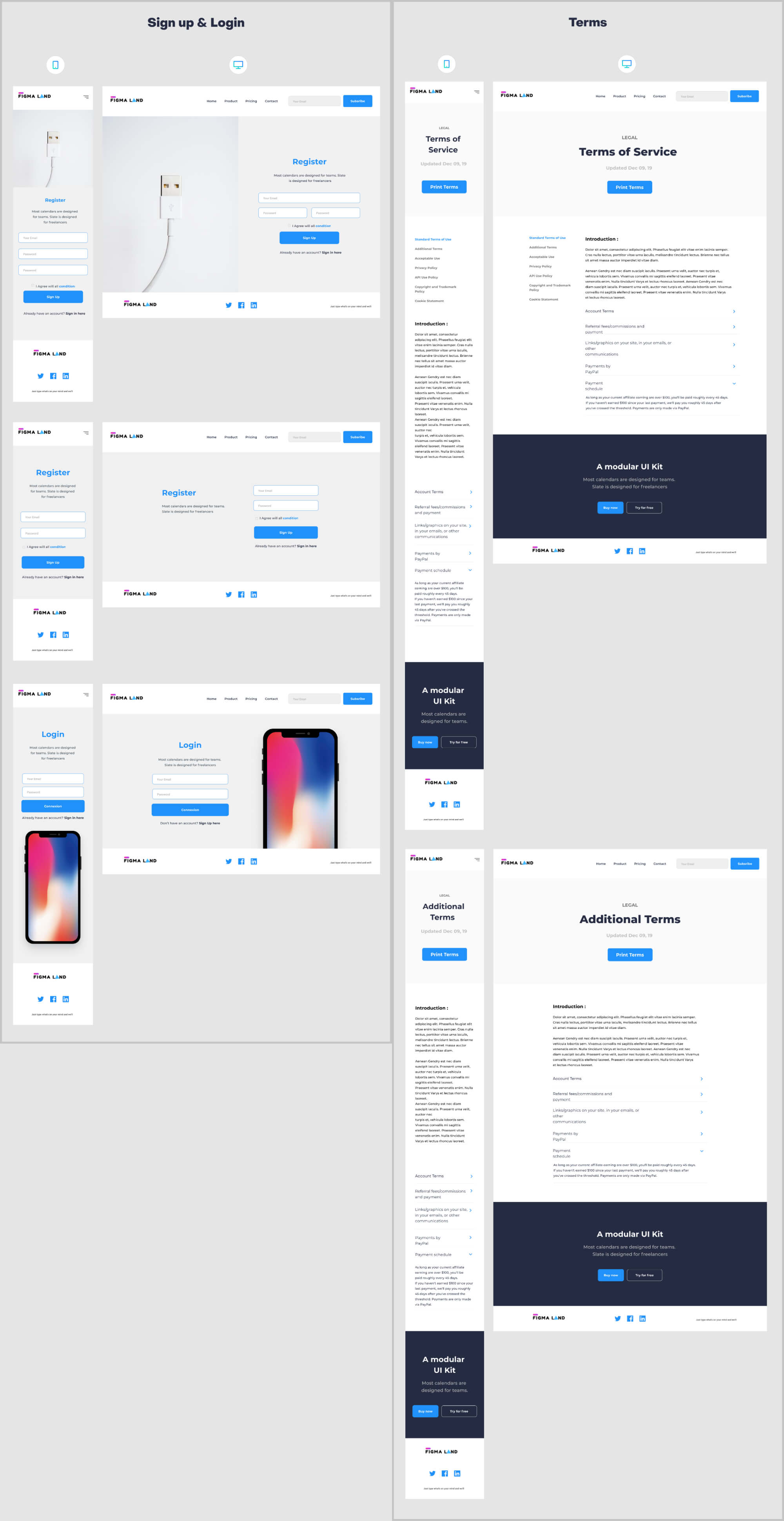 Ui Max - Create a complete website faster presentation image