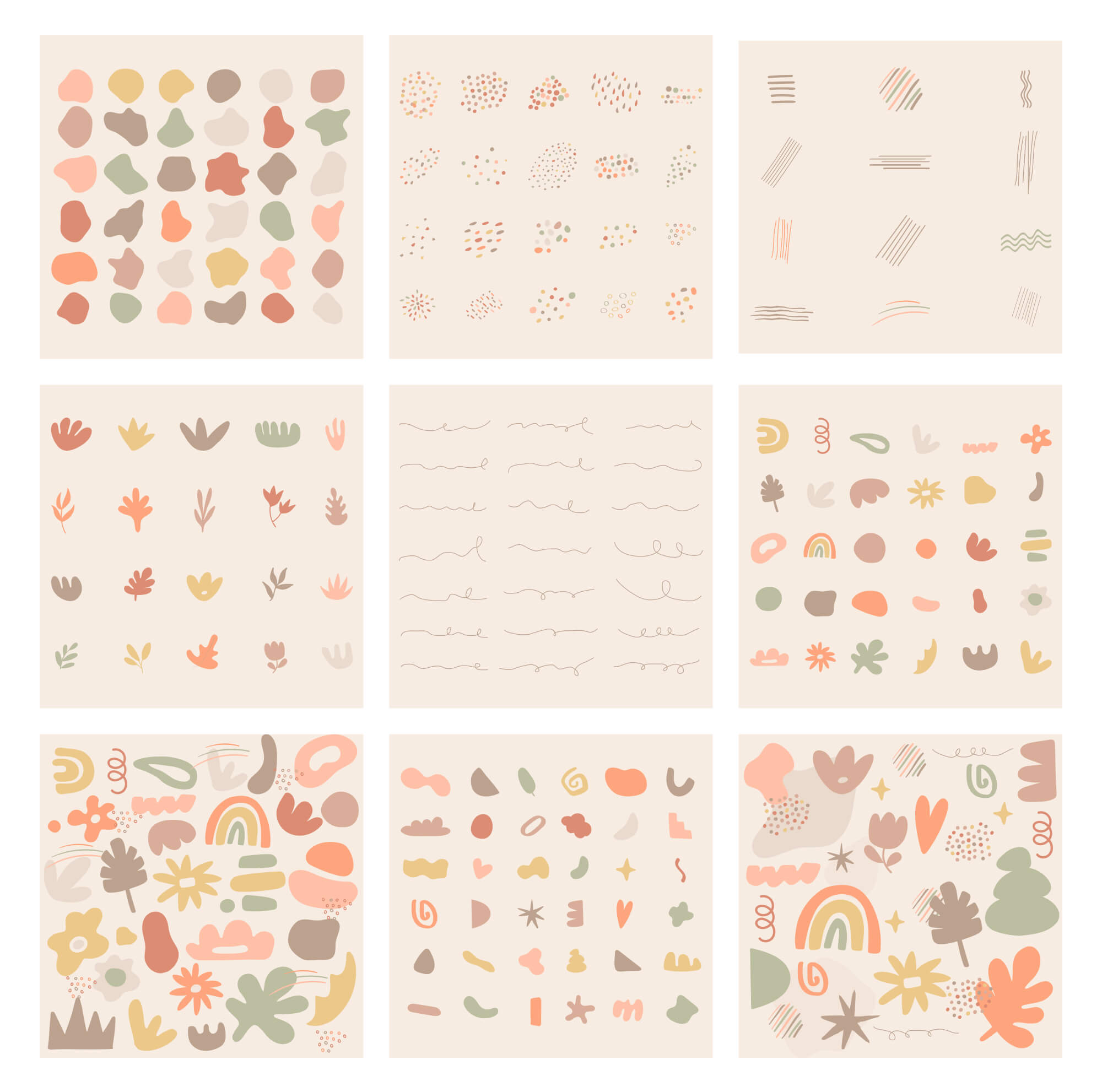 100+ Organic Shapes | BRIX Templates presentation image