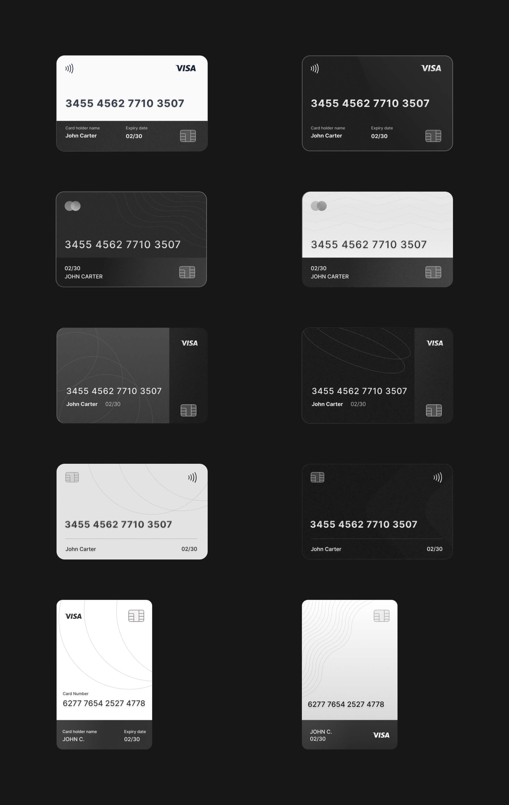 30+ Credit Card Designs | BRIX Templates presentation image