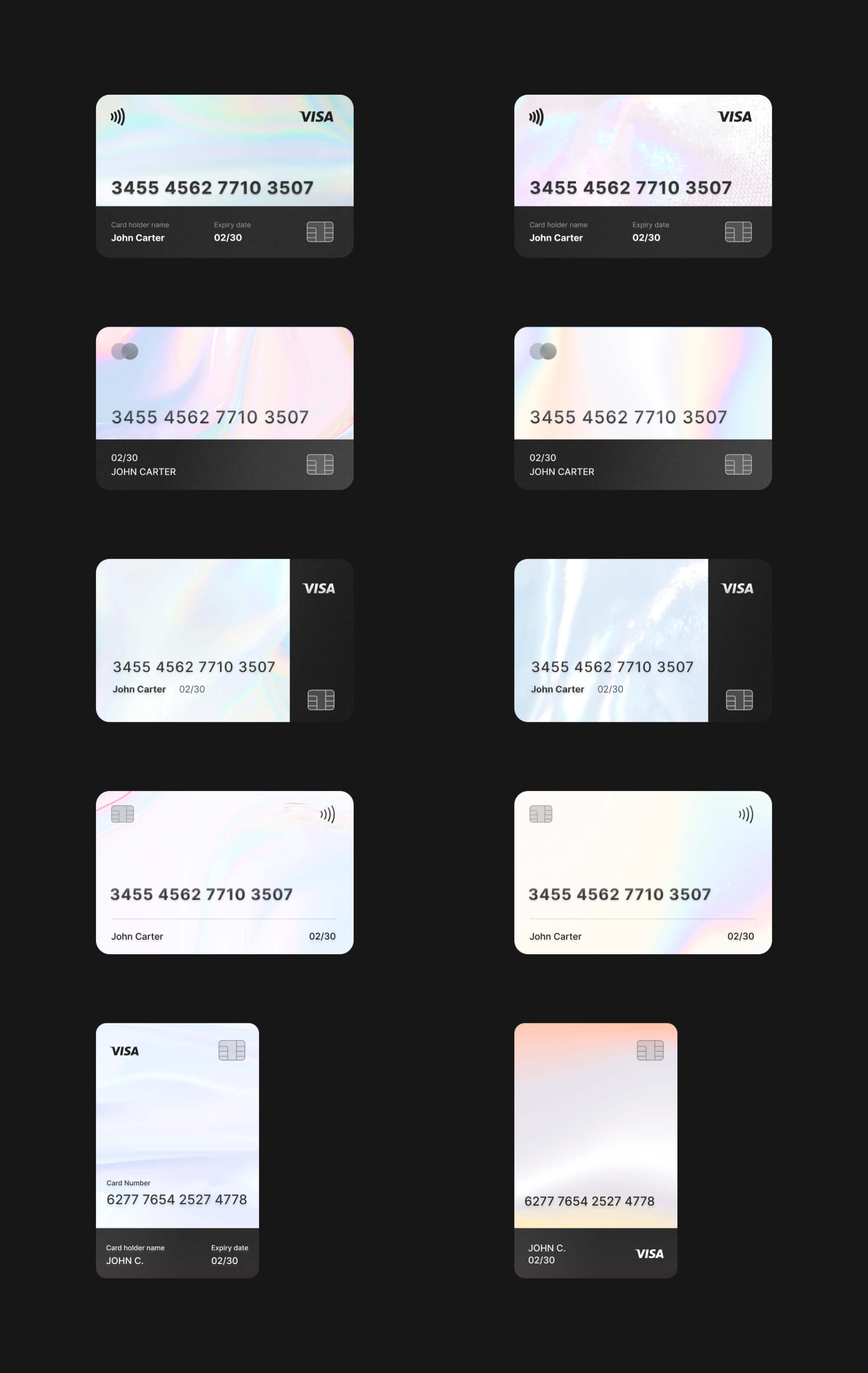 30+ Credit Card Designs | BRIX Templates presentation image