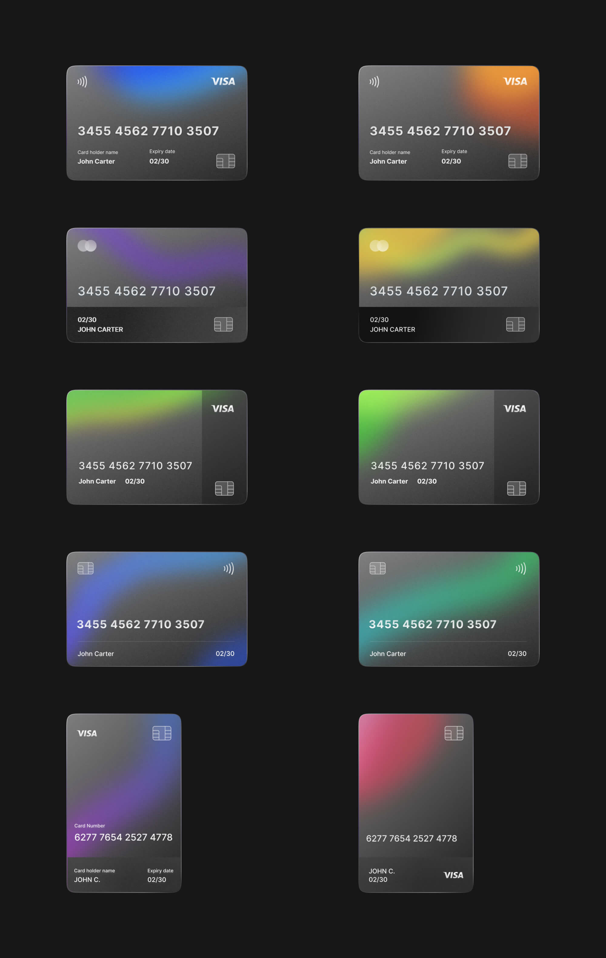 30+ Credit Card Designs | BRIX Templates presentation image