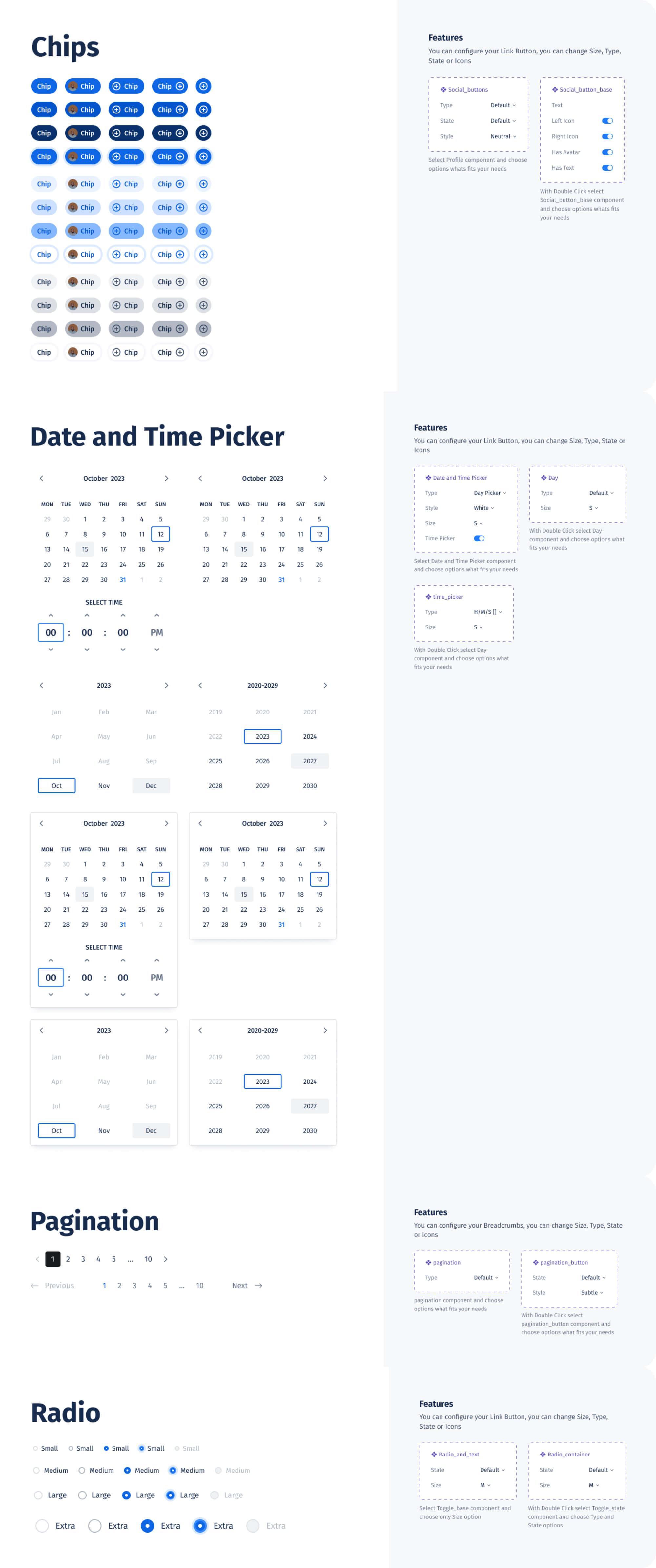 Get UI - FREE Figma UI kit and design system / 0.8 presentation image