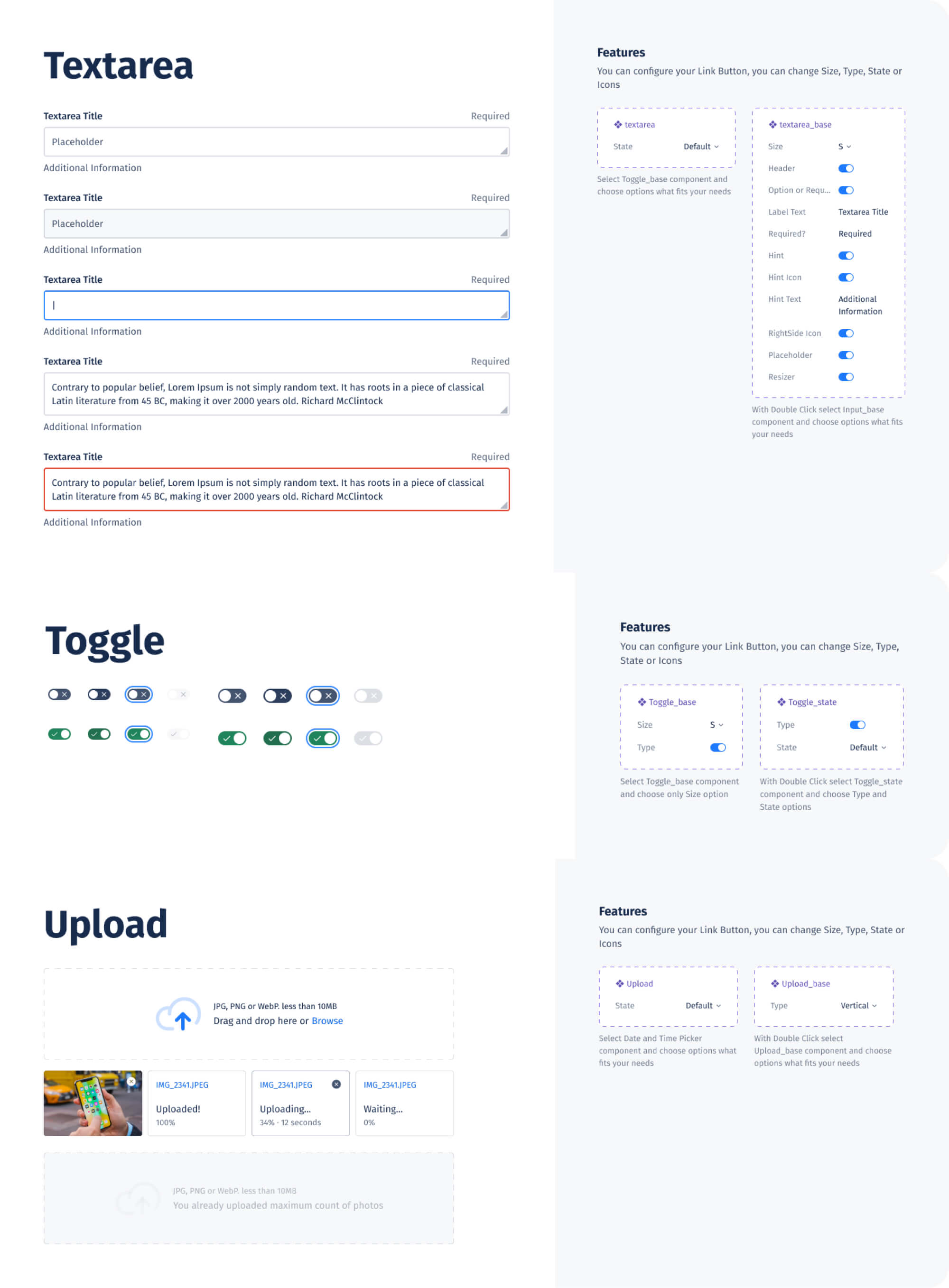 Get UI - FREE Figma UI kit and design system / 0.8 presentation image