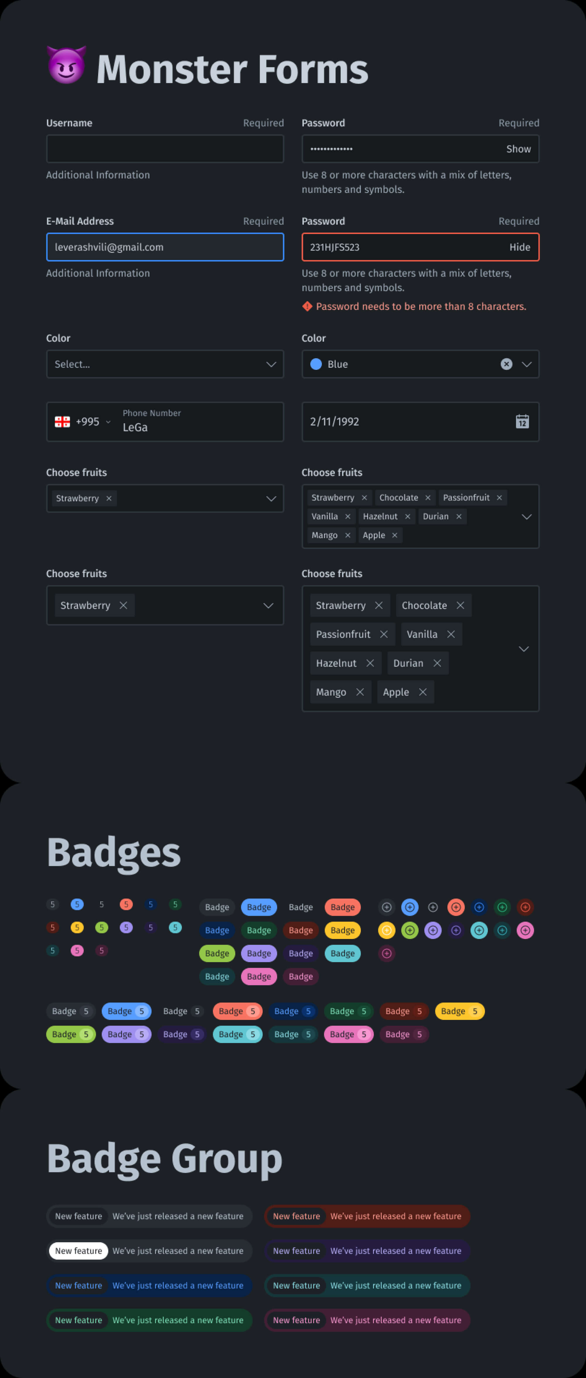 Get UI - FREE Figma UI kit and design system / 0.8 presentation image