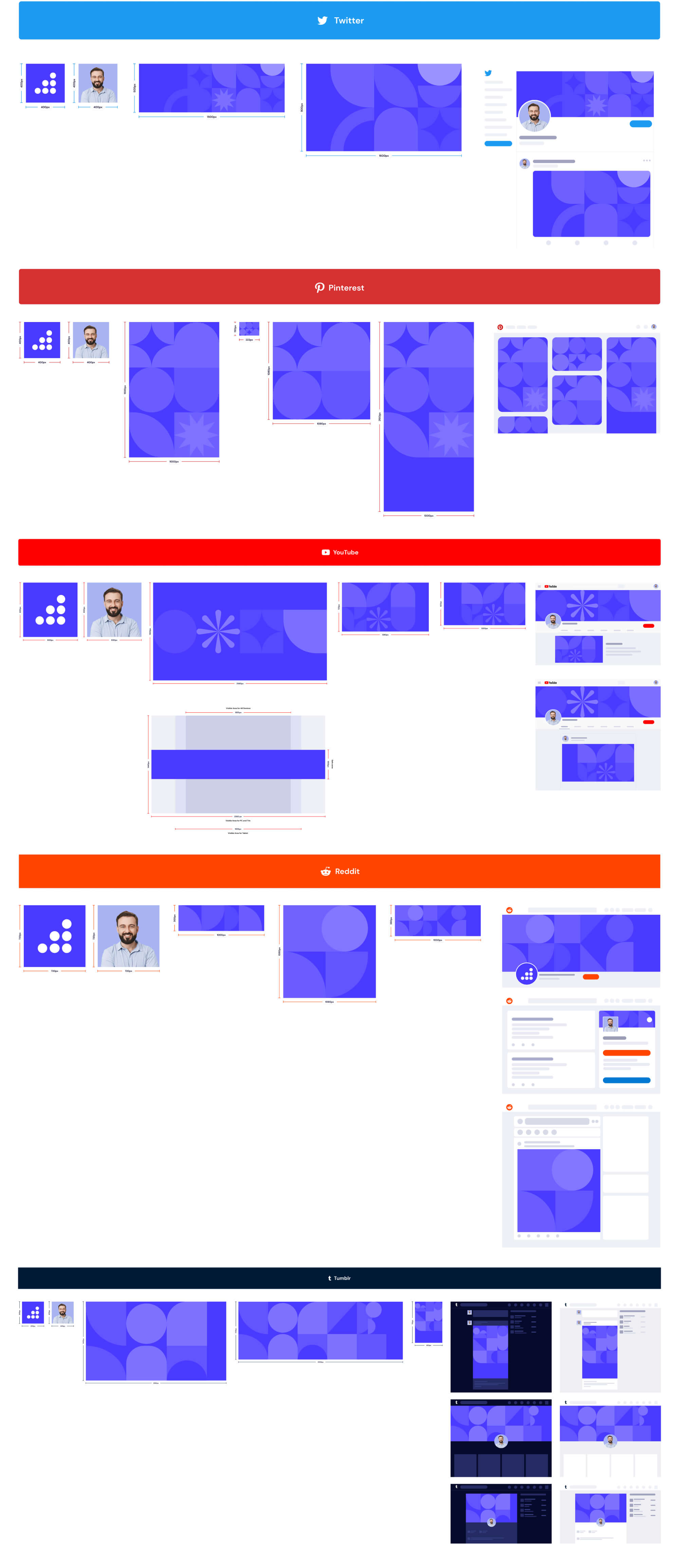 Social Media Templates | BRIX Templates presentation image