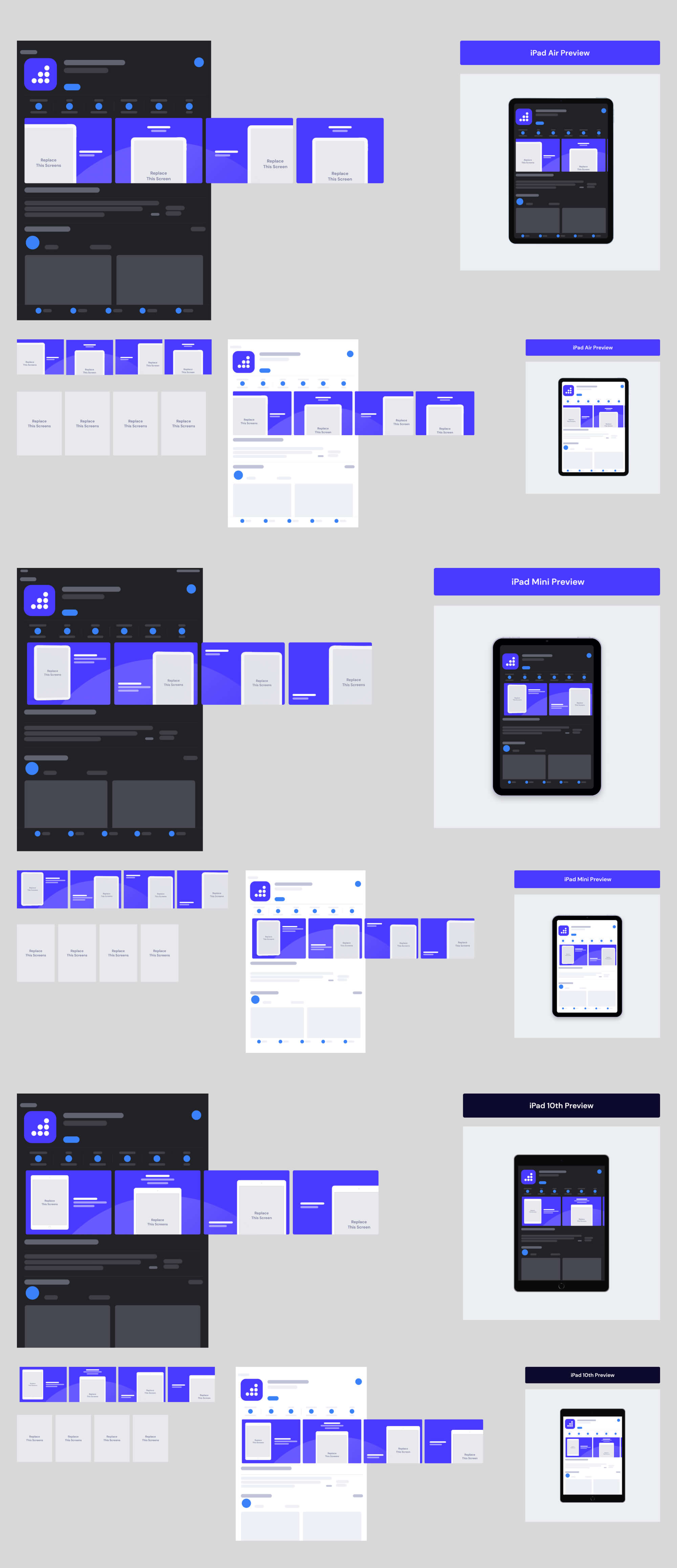 App Store Screenshot Templates | BRIX Template presentation image