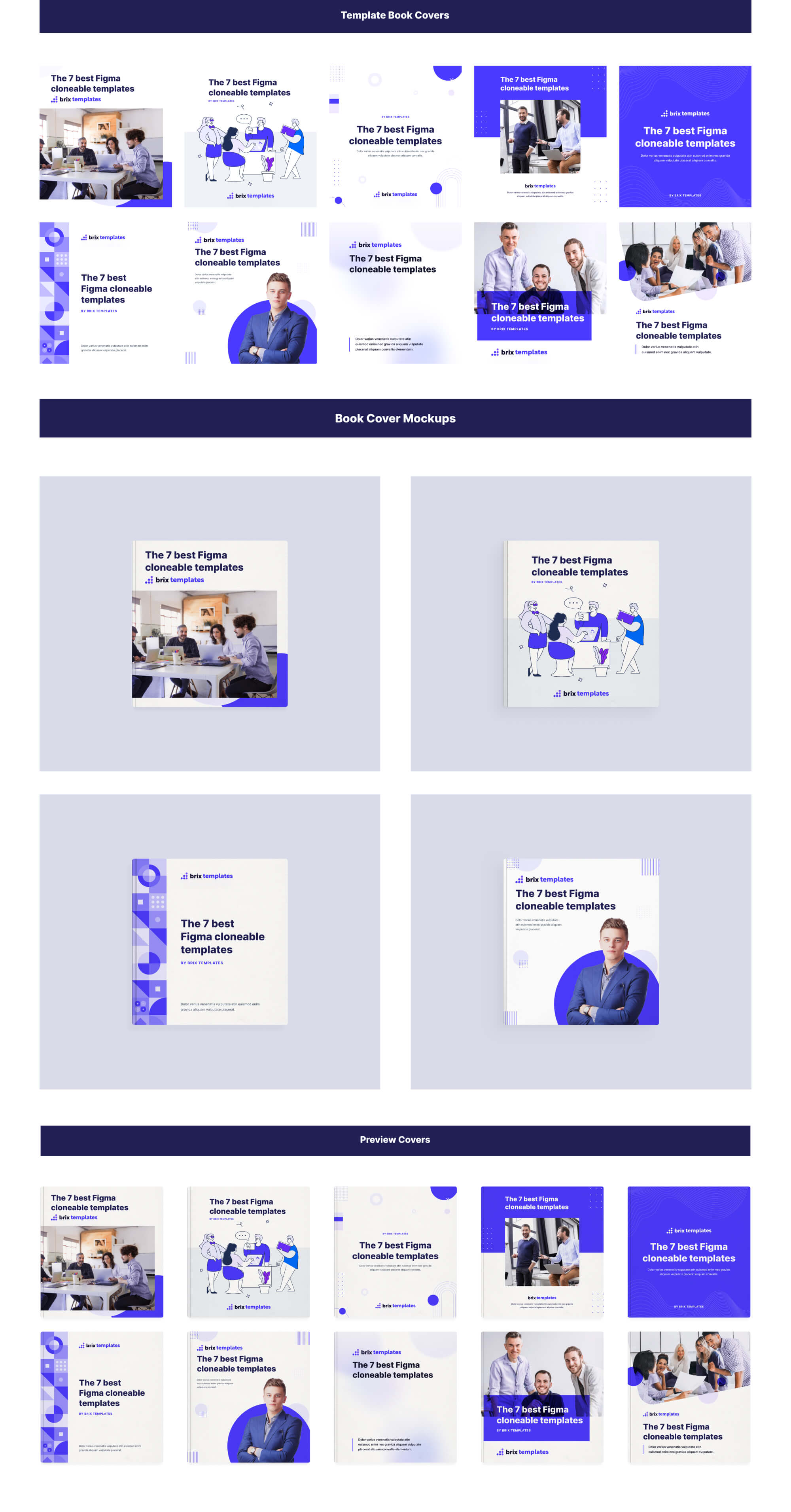 10+ Book Cover Mockups | BRIX Templates presentation image