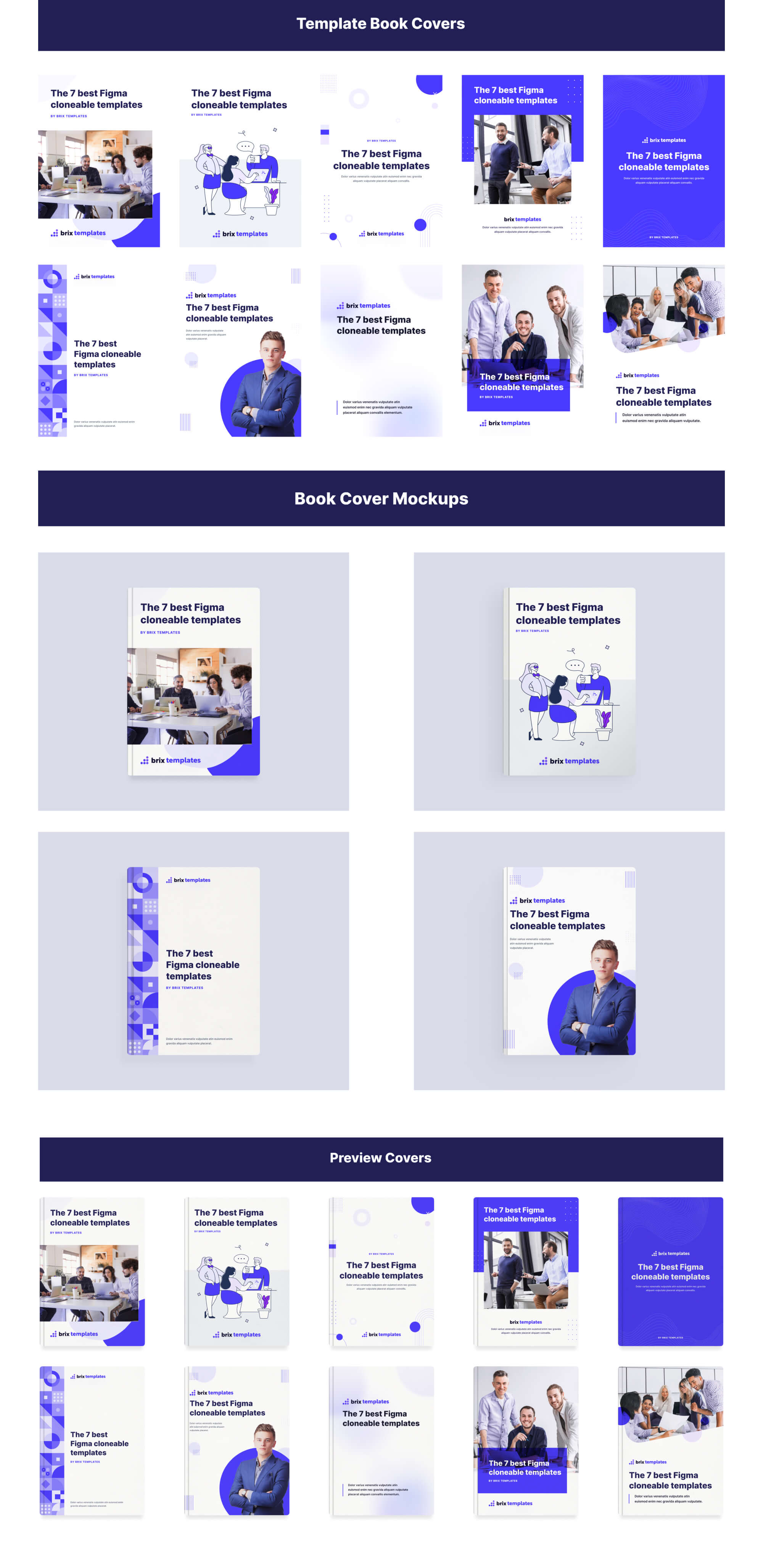 10+ Book Cover Mockups | BRIX Templates presentation image