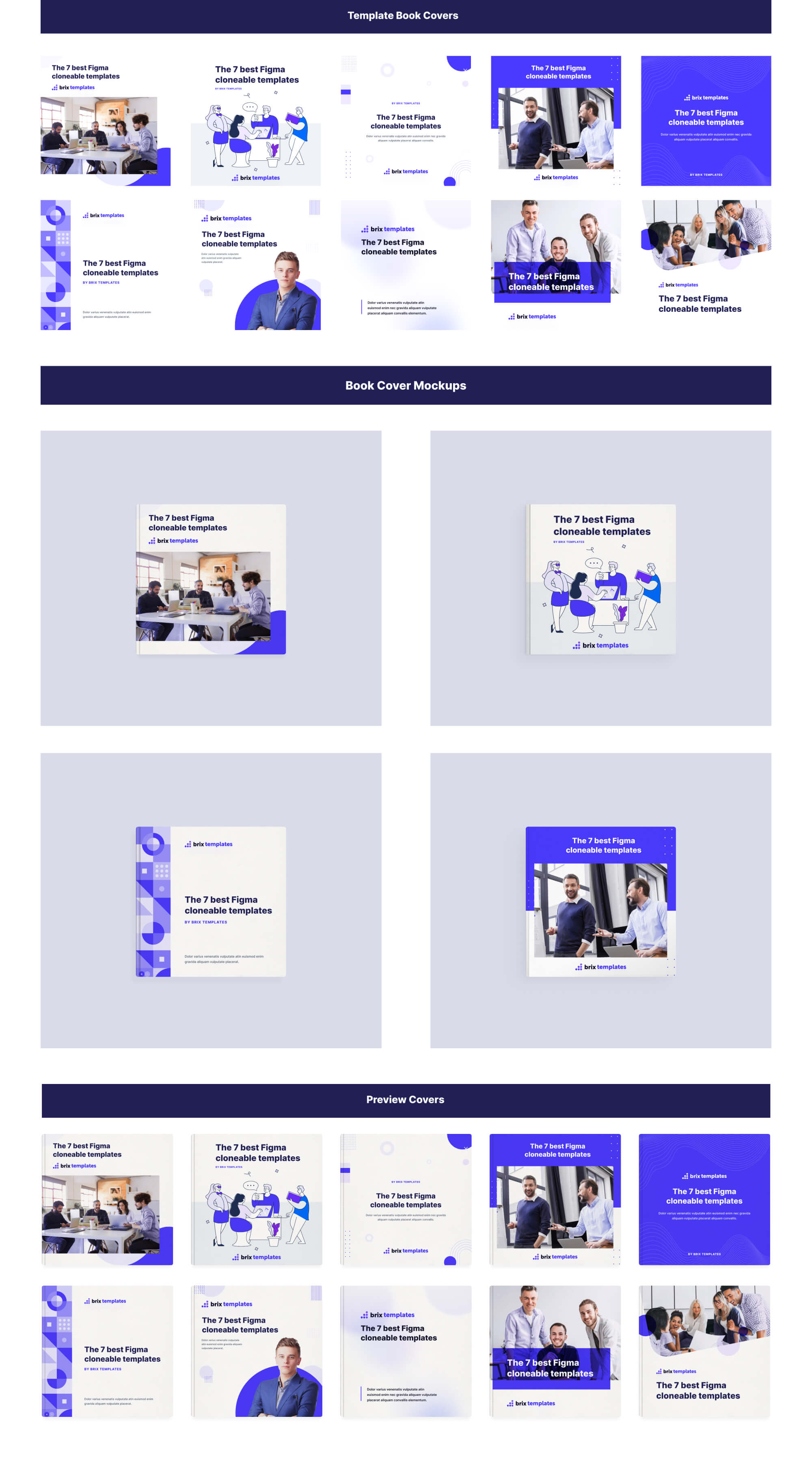 10+ Book Cover Mockups | BRIX Templates presentation image