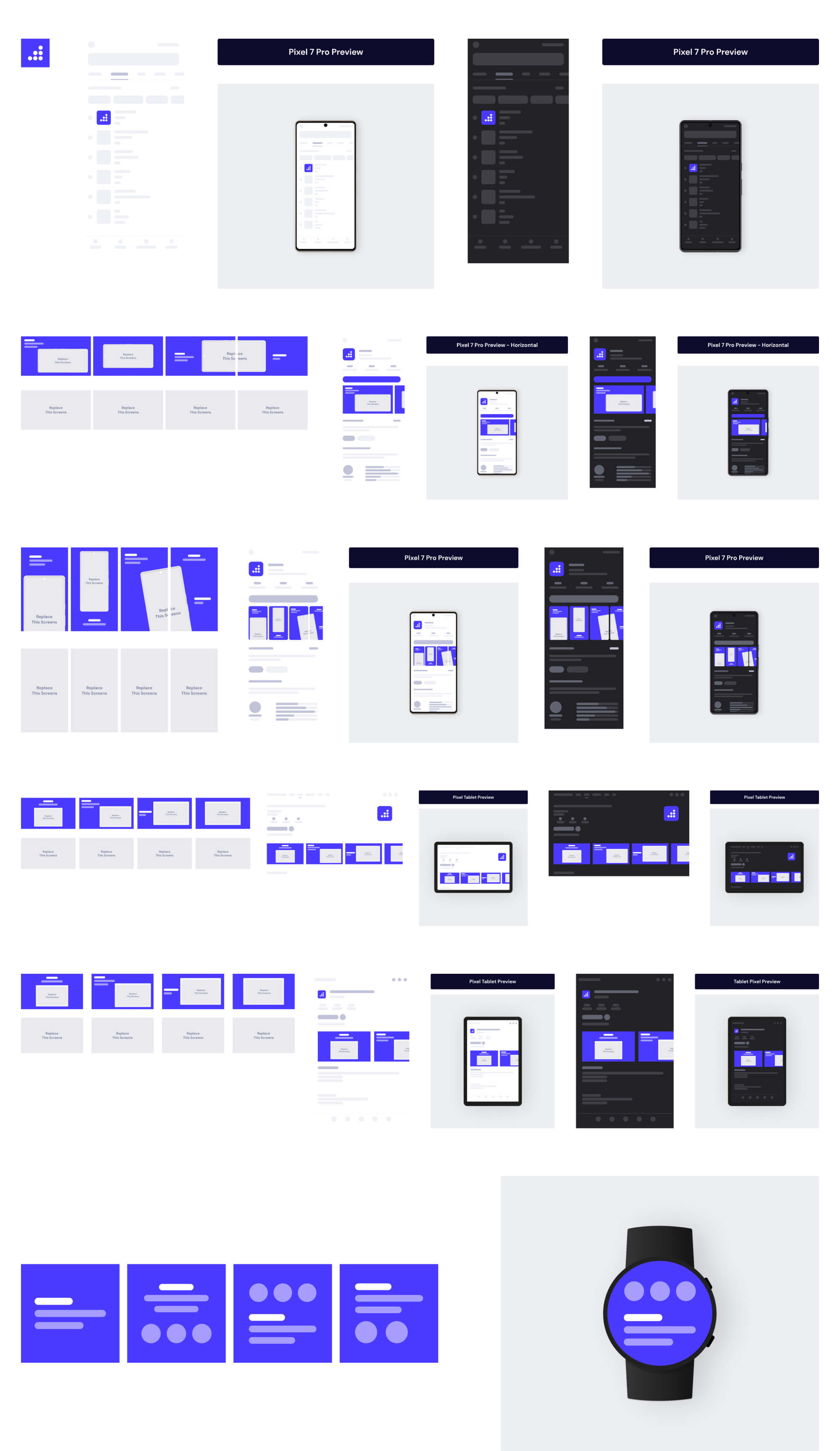 Google Play Store Screenshot Templates | BRIX Templates presentation image