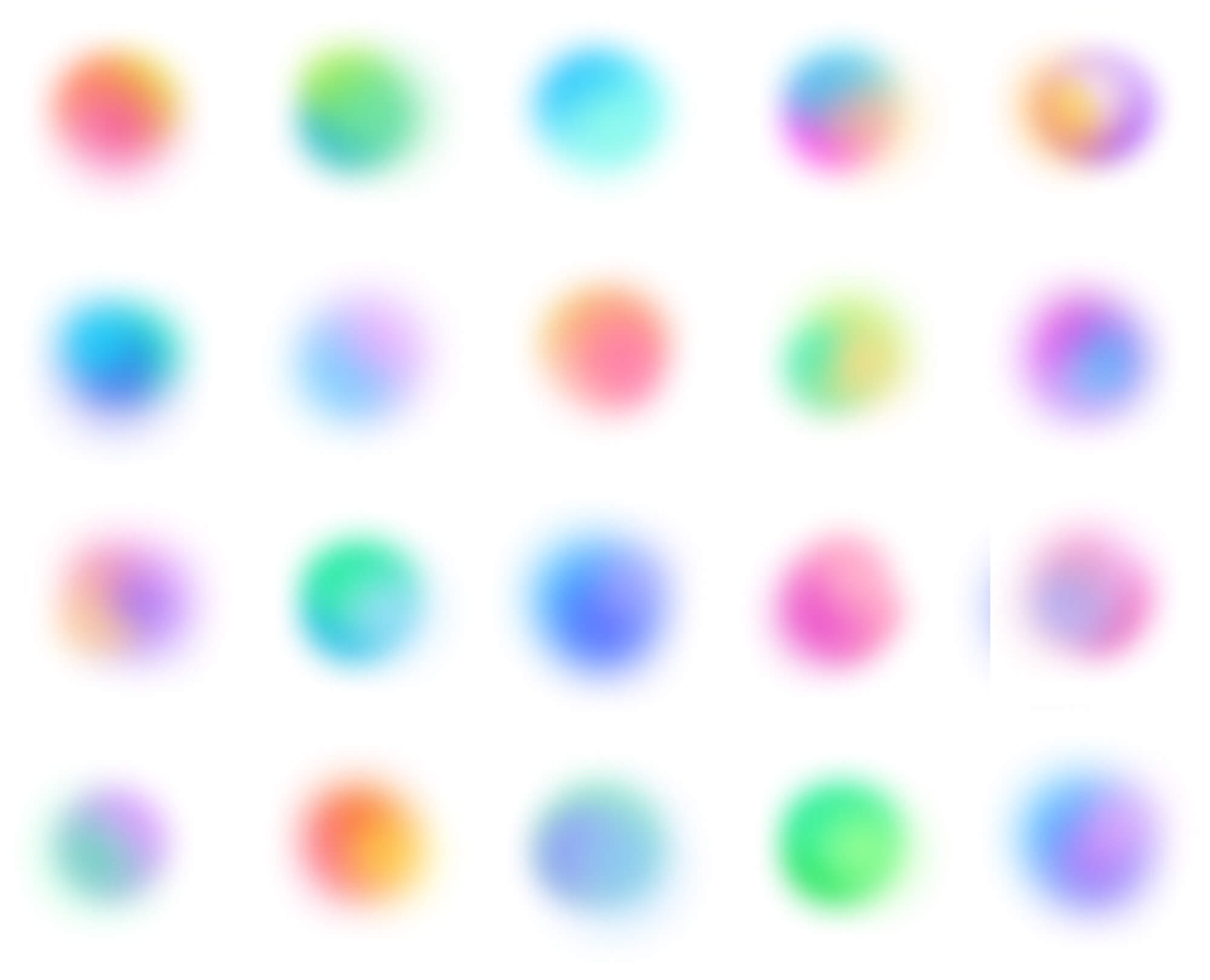 Light Mode Mesh Gradient Blobs | BRIX Templates presentation image