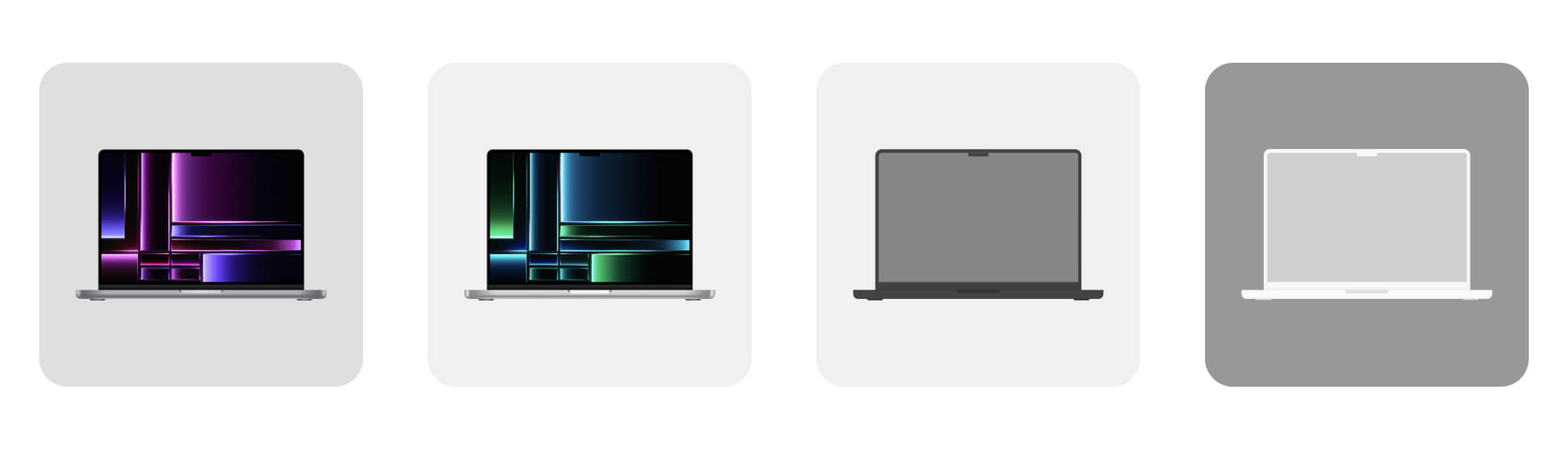 MacBook Pro (2023) Free Figma Mockups | BRIX Templates presentation image