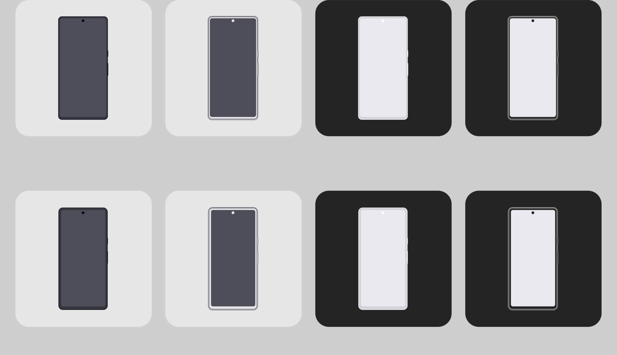 Flat Device Figma Mockups | BRIX Templates presentation image