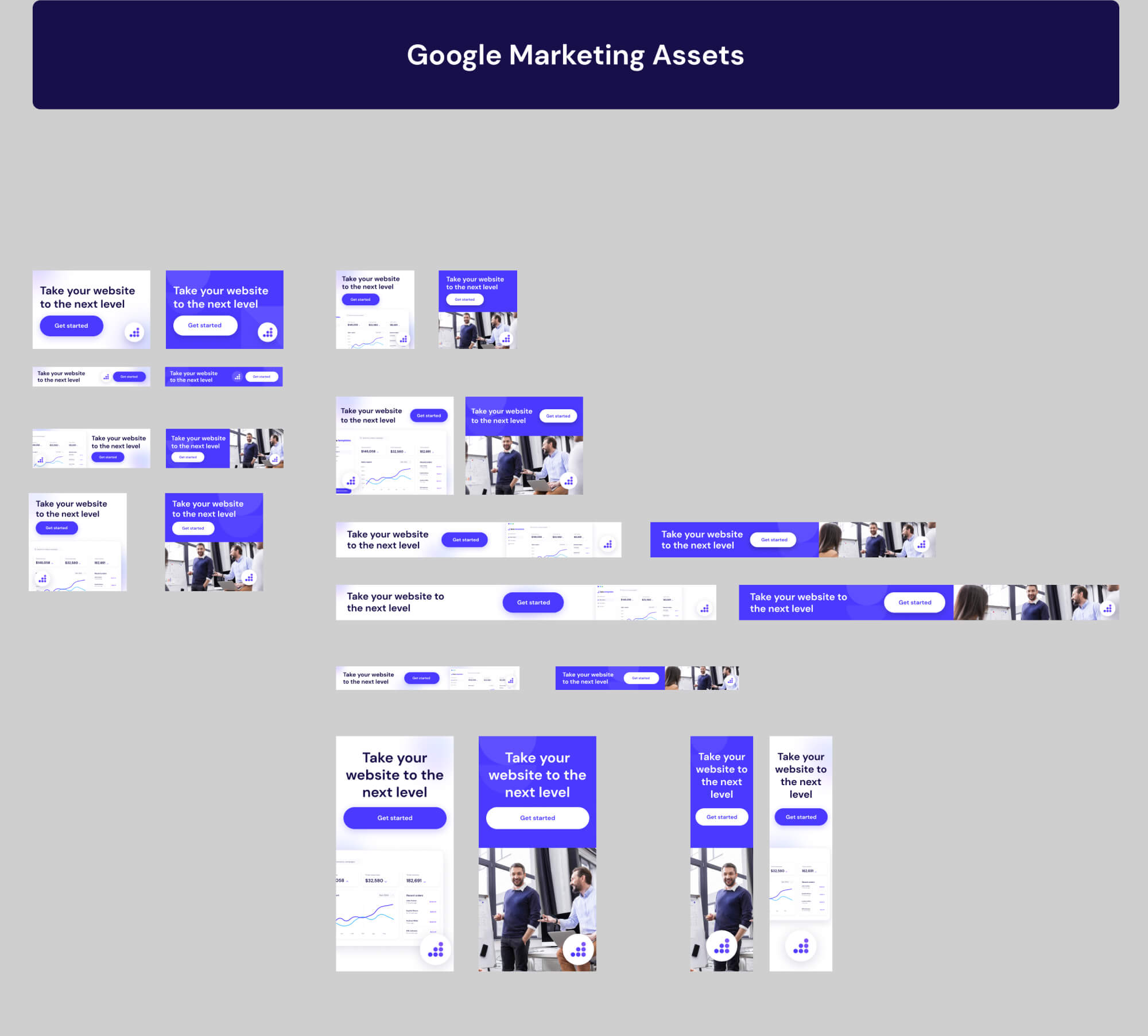 Social Media Banner Ads | BRIX Templates presentation image