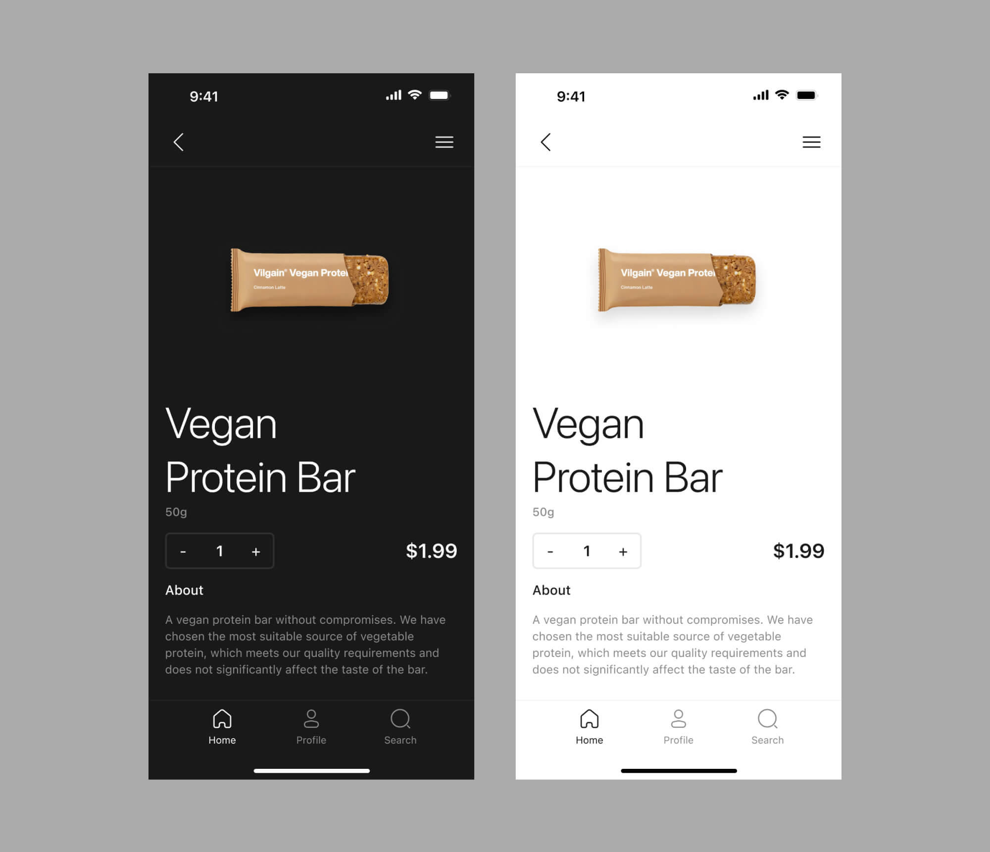 Mobile UI - Starter Kit (Icons, UI, iPhone) presentation image
