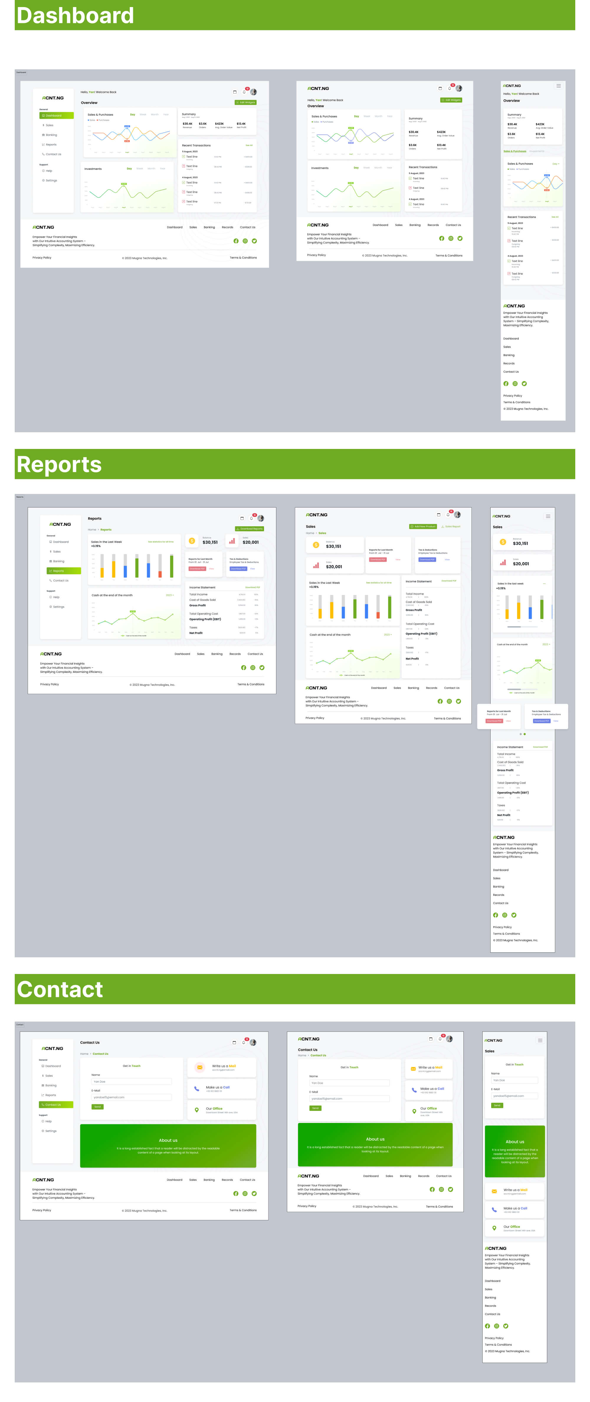 Accounting System presentation image