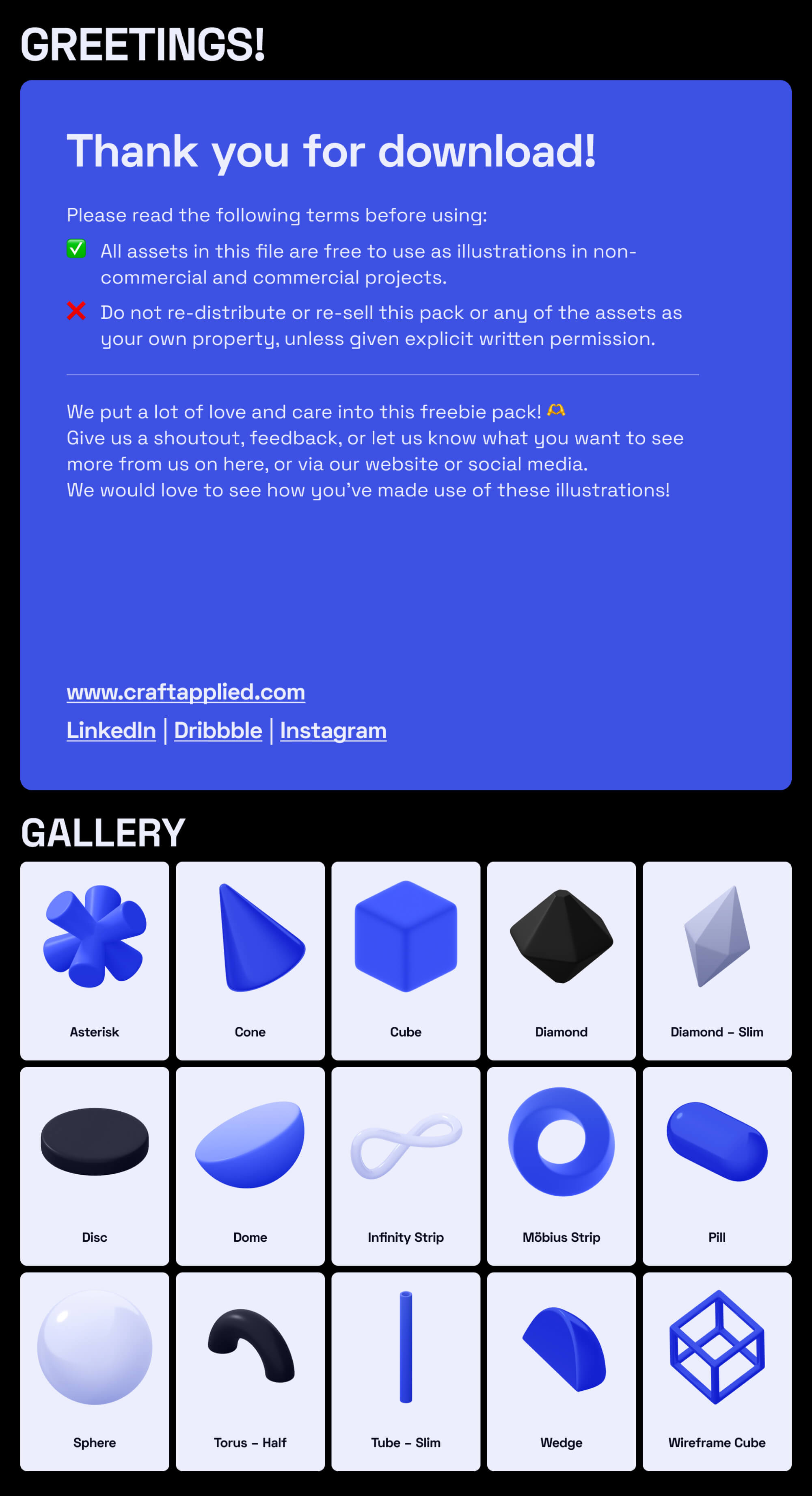 Mix & Match 3D Shapes [FREE] presentation image