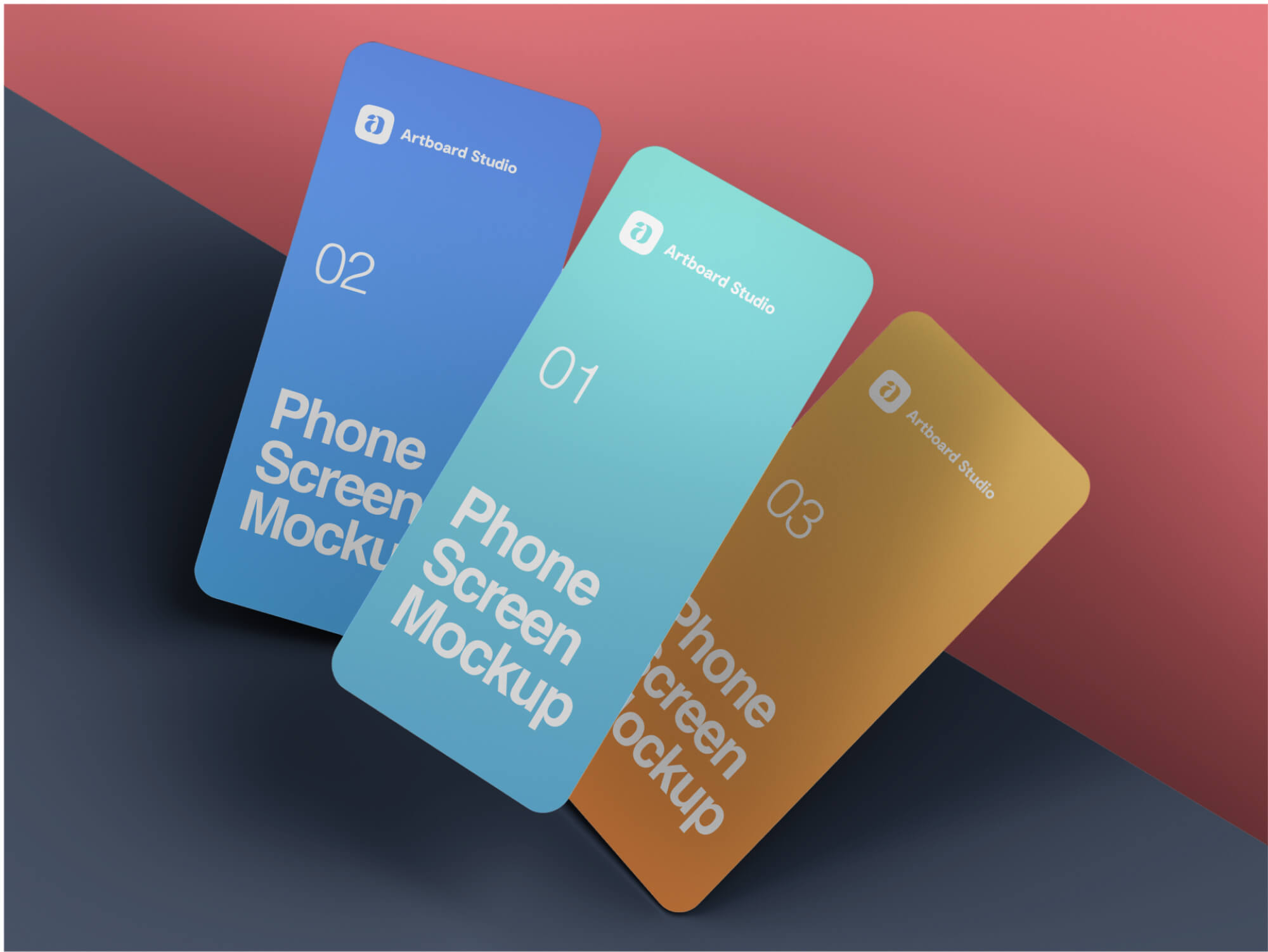Free Phone Screen Mockups presentation image