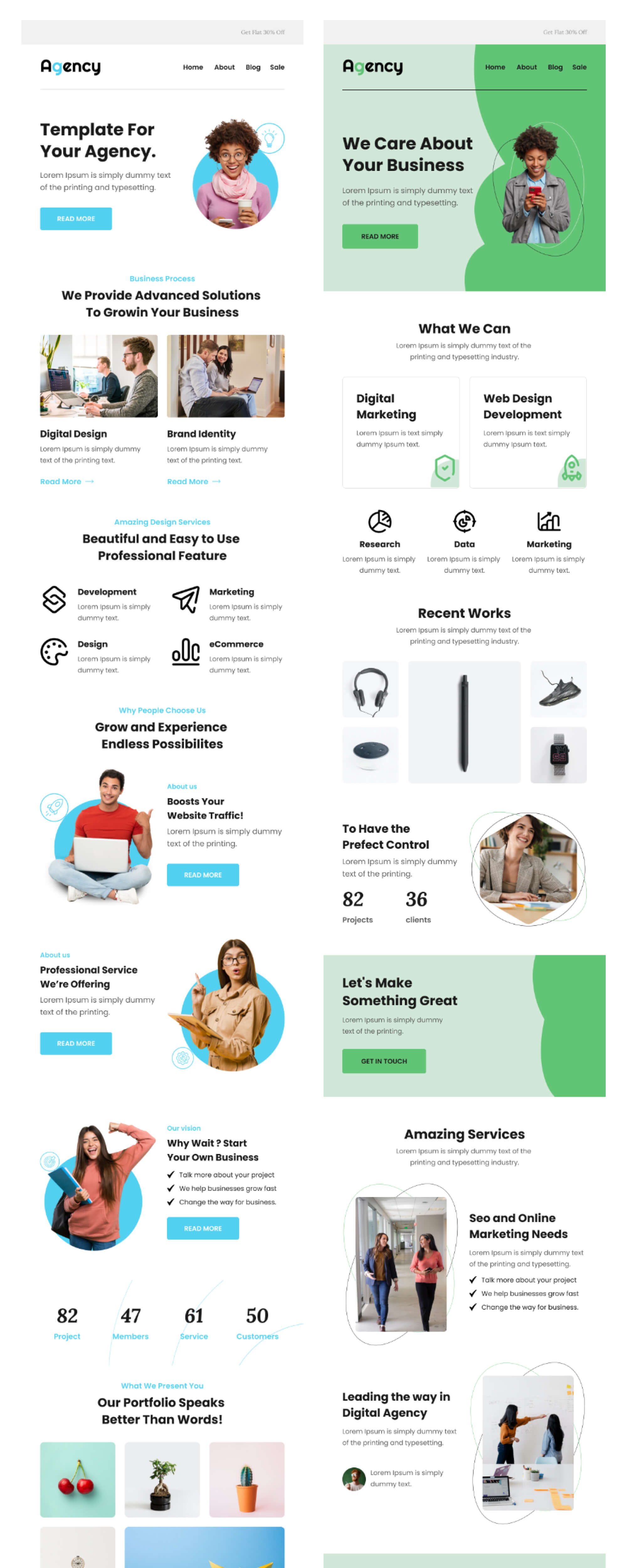 Agency - Email Design System For Agency presentation image