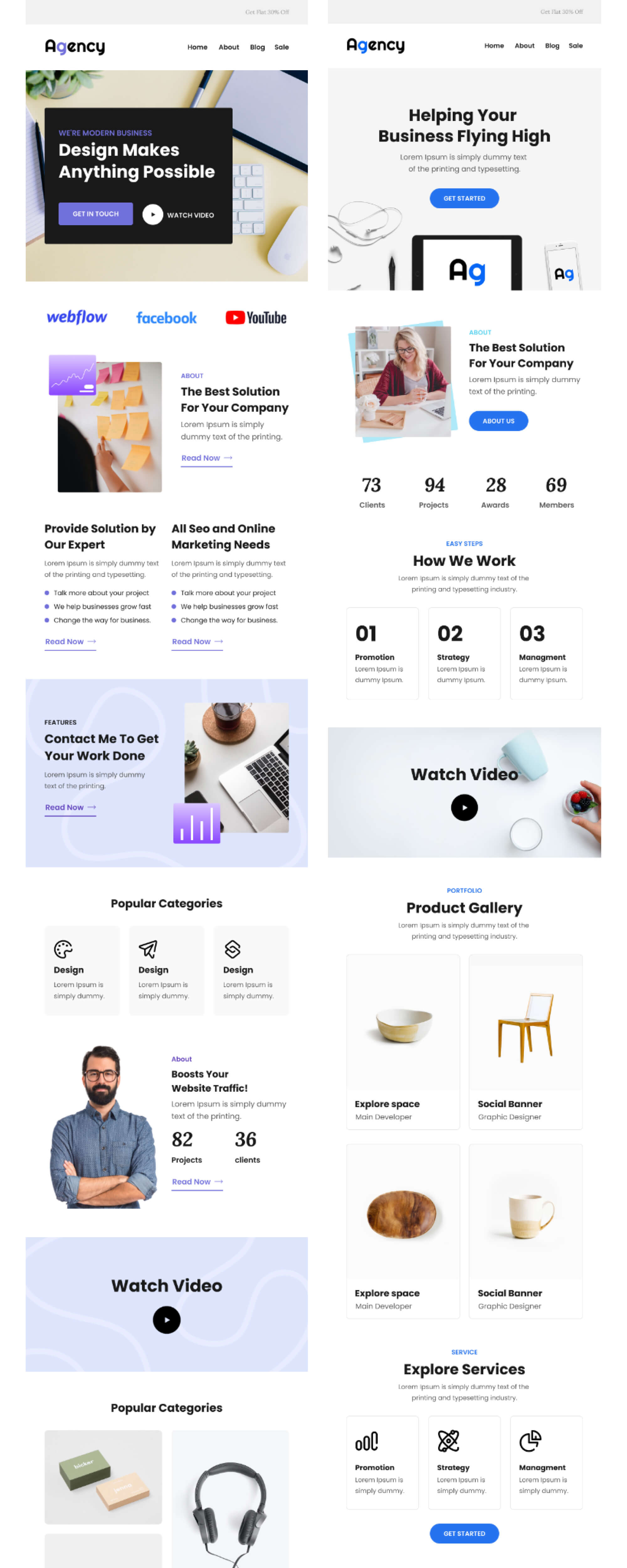 Agency - Email Design System For Agency presentation image