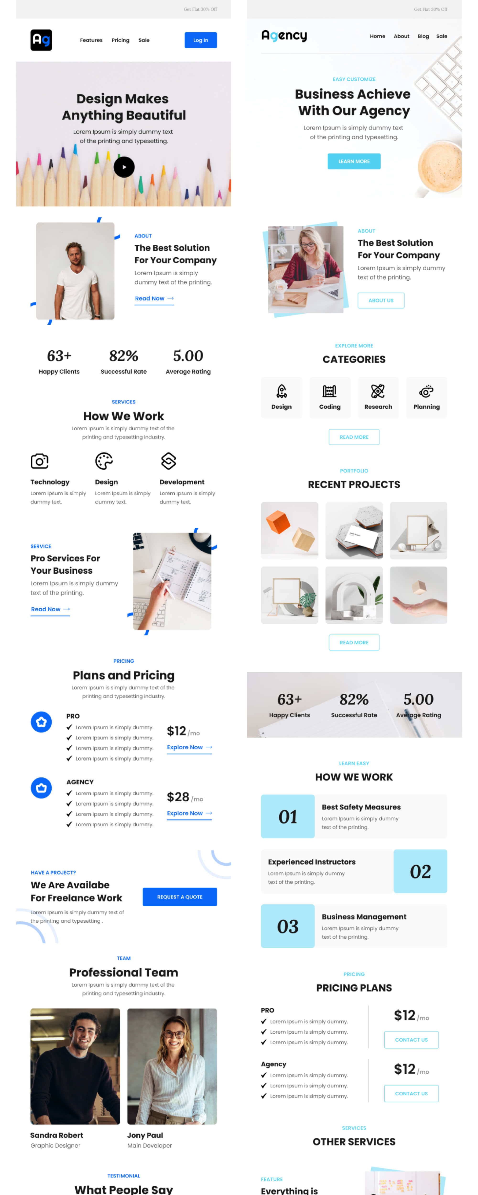 Agency - Email Design System For Agency presentation image