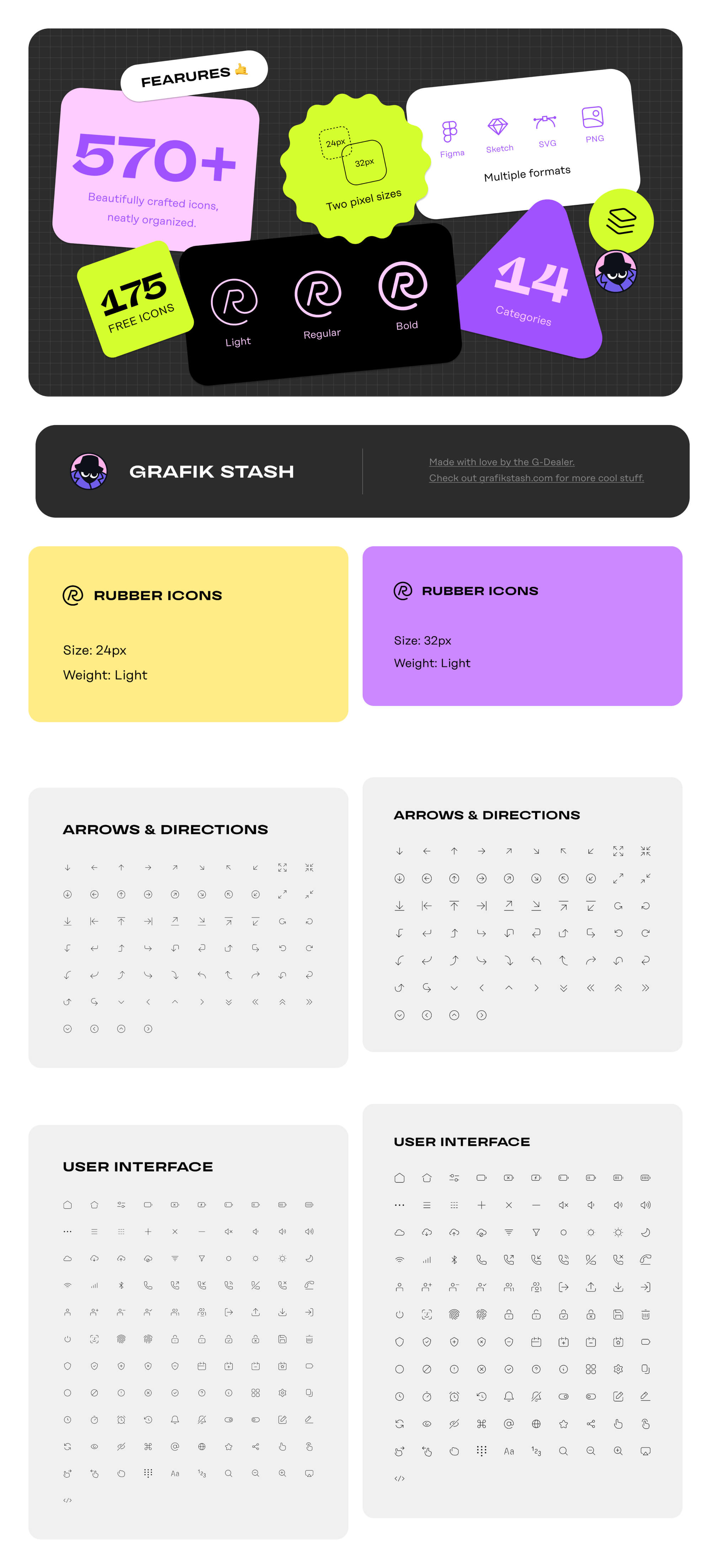 Rubber Icons presentation image