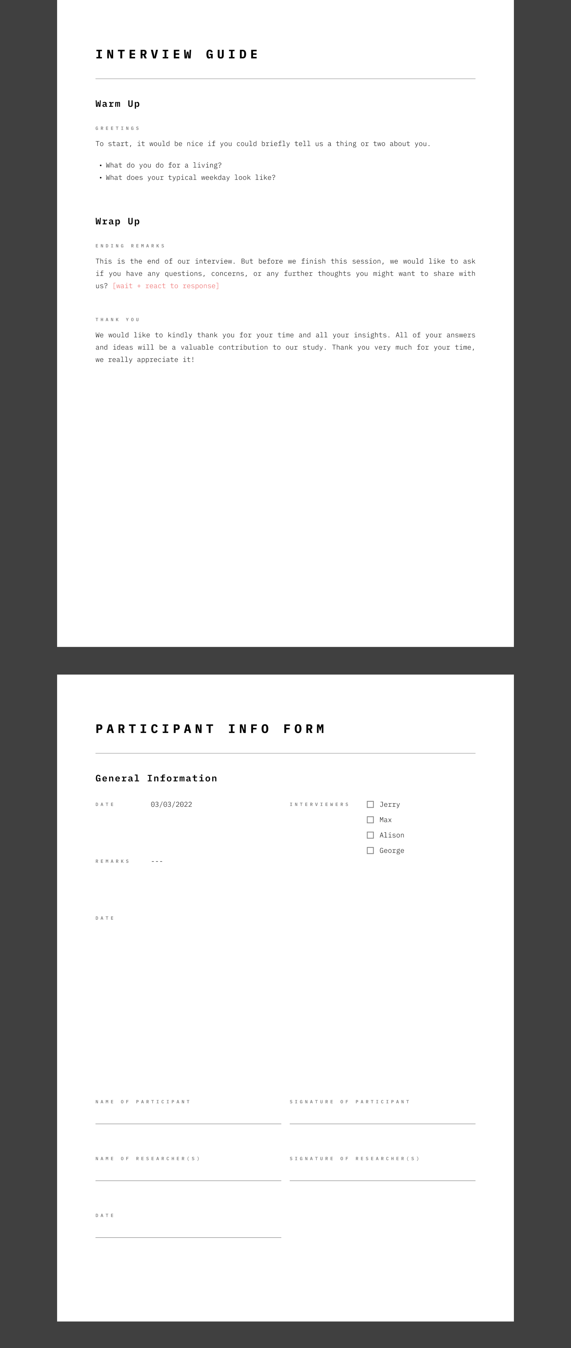 User Interview Scripts presentation image