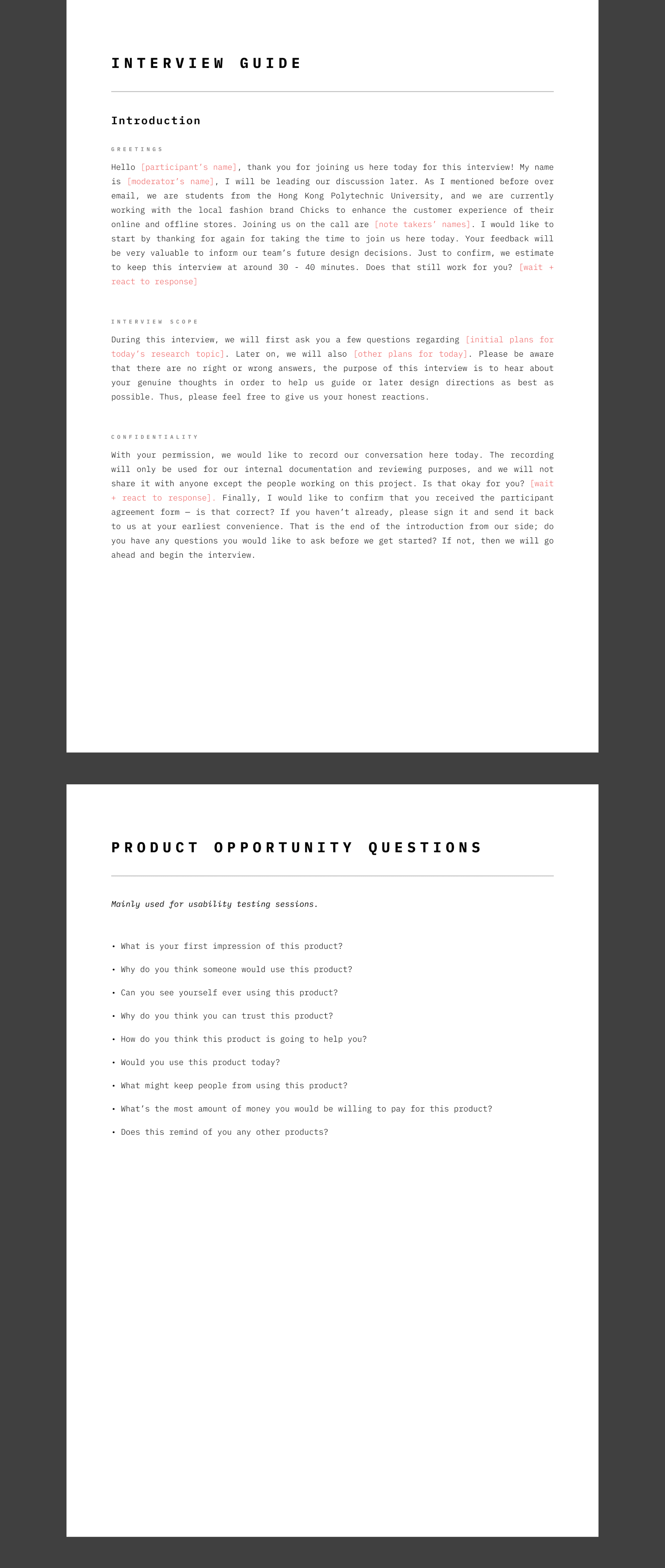 User Interview Scripts presentation image