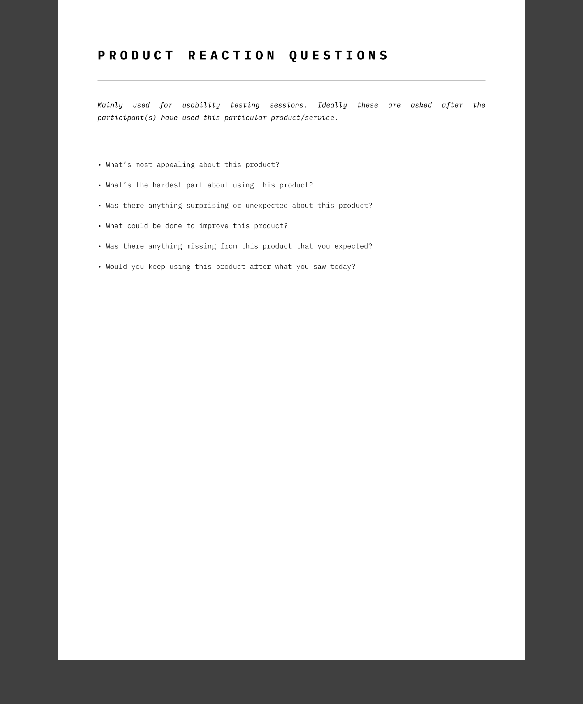 User Interview Scripts presentation image