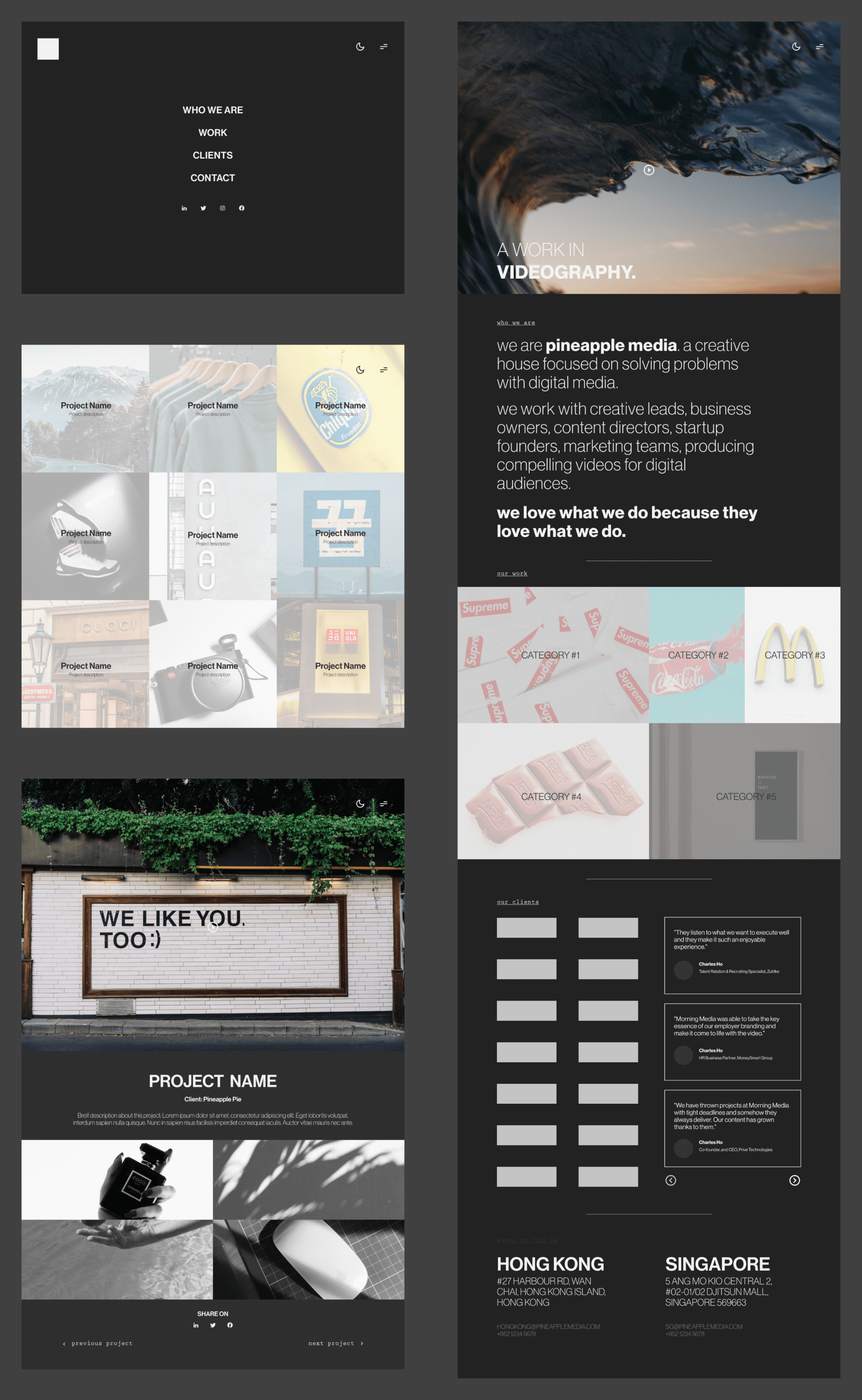 Web Design/Design Studio Web Template presentation image