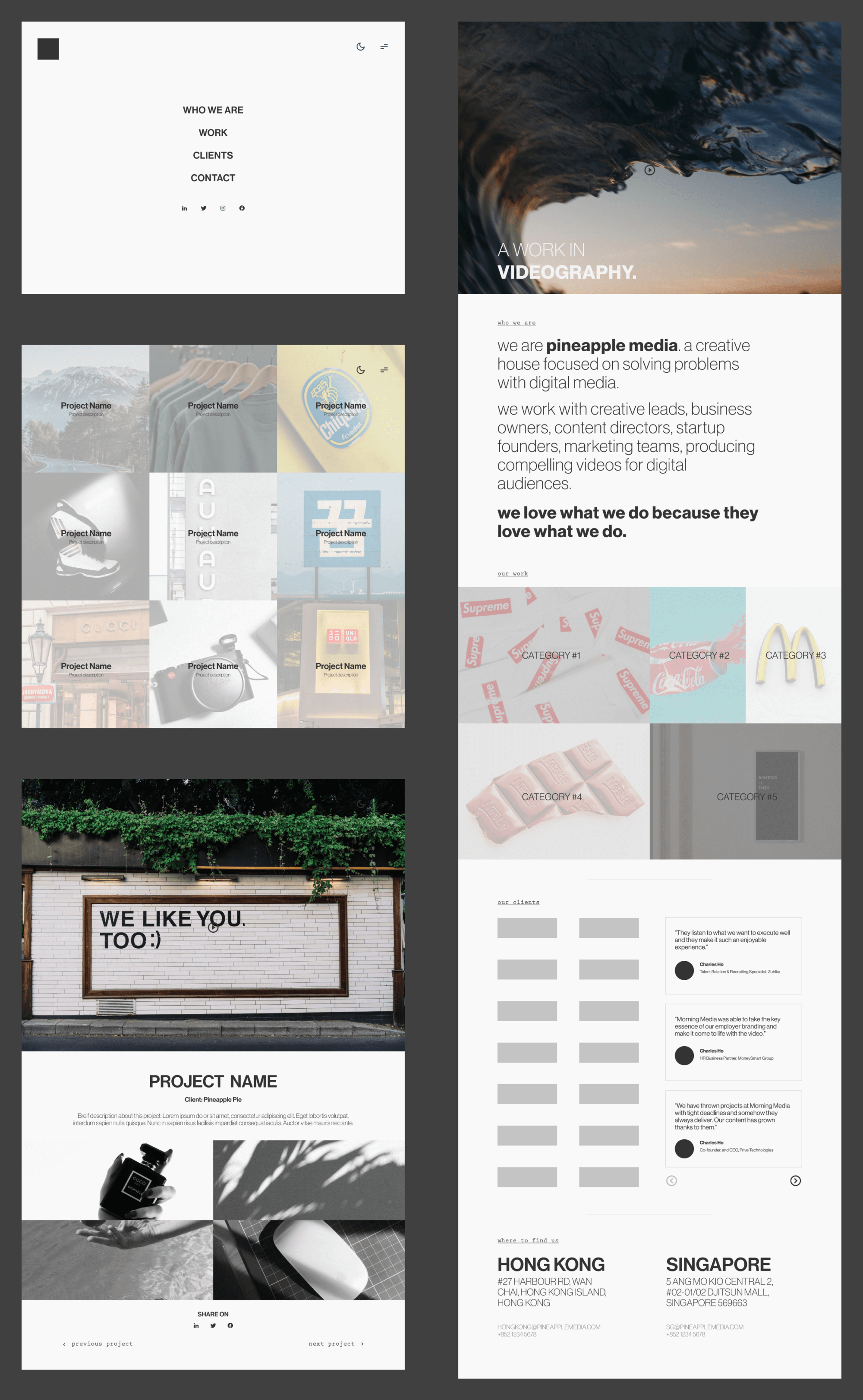 Web Design/Design Studio Web Template presentation image