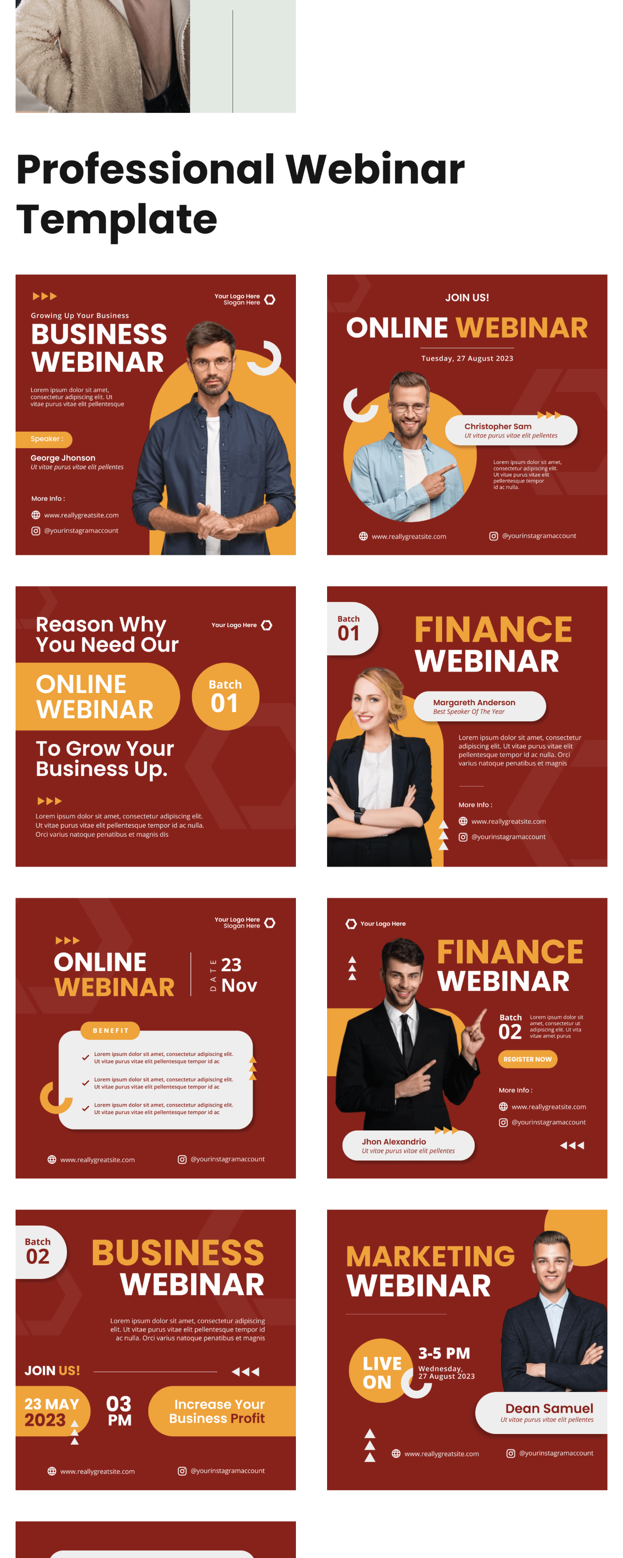 Professional Pack Instagram Post presentation image