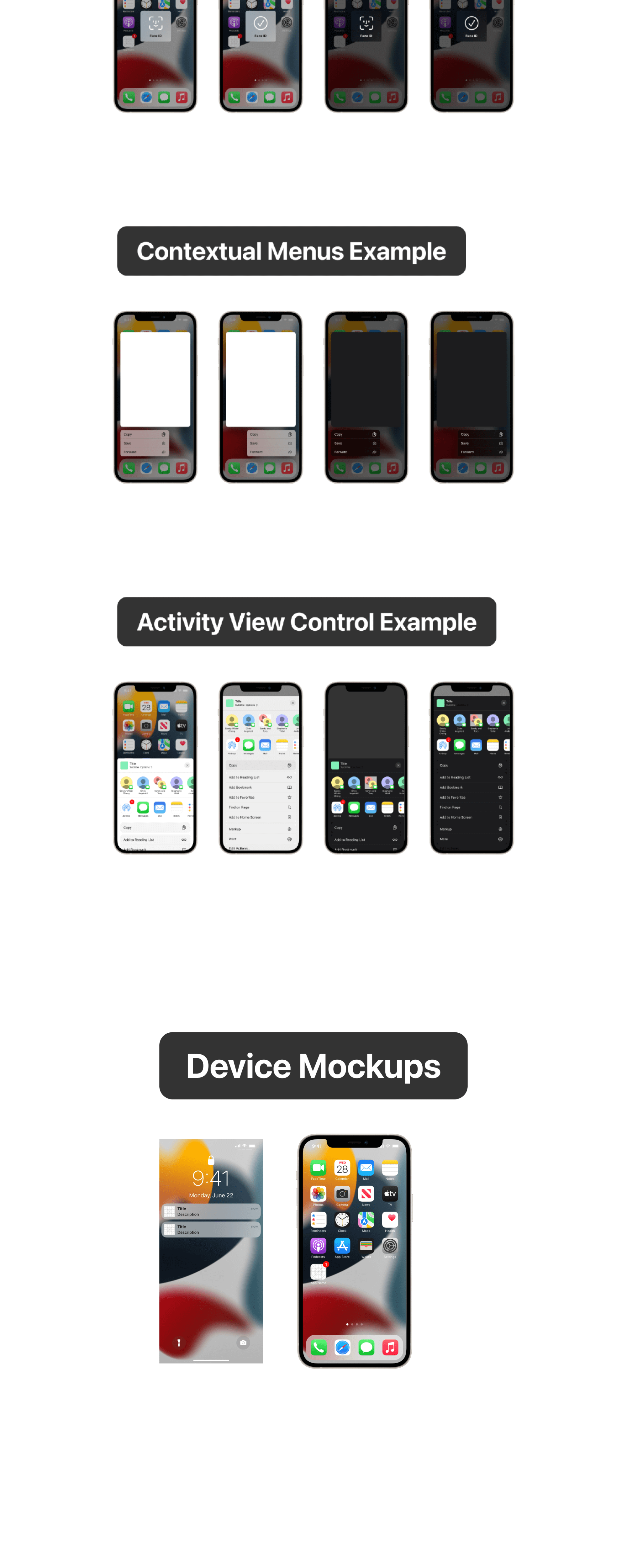 iOS UI Components - Views presentation image