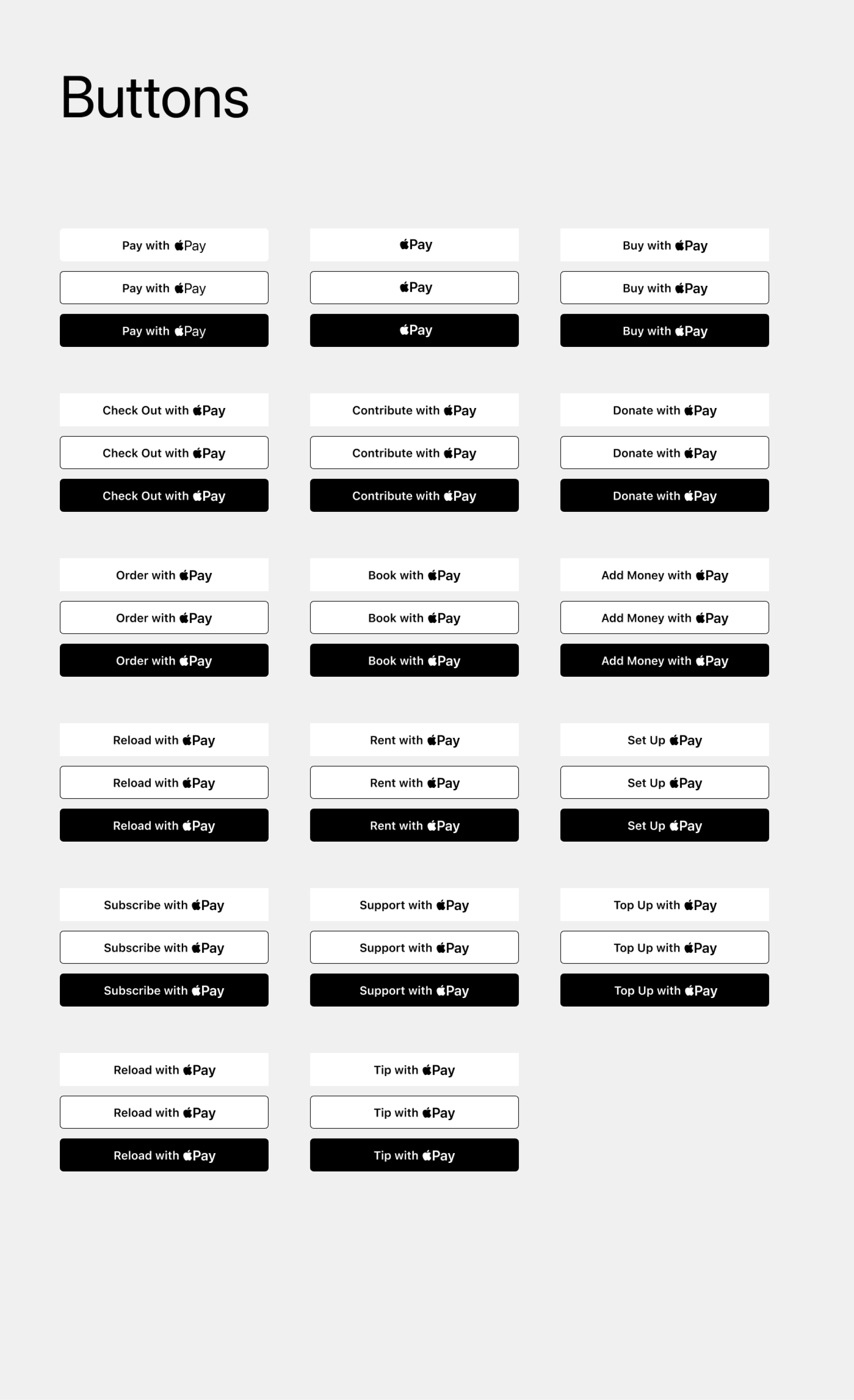 iOS UI Components - Apple Pay presentation image