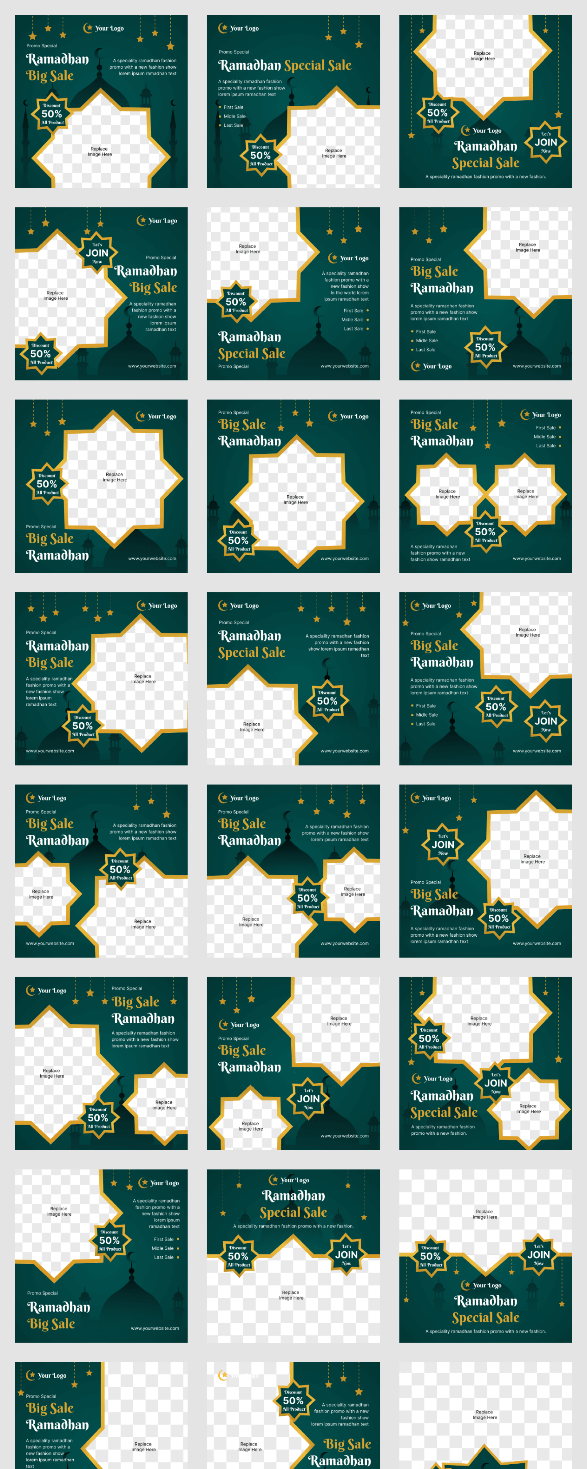 Fara (Fashion Ramadhan) - Template Instagram presentation image