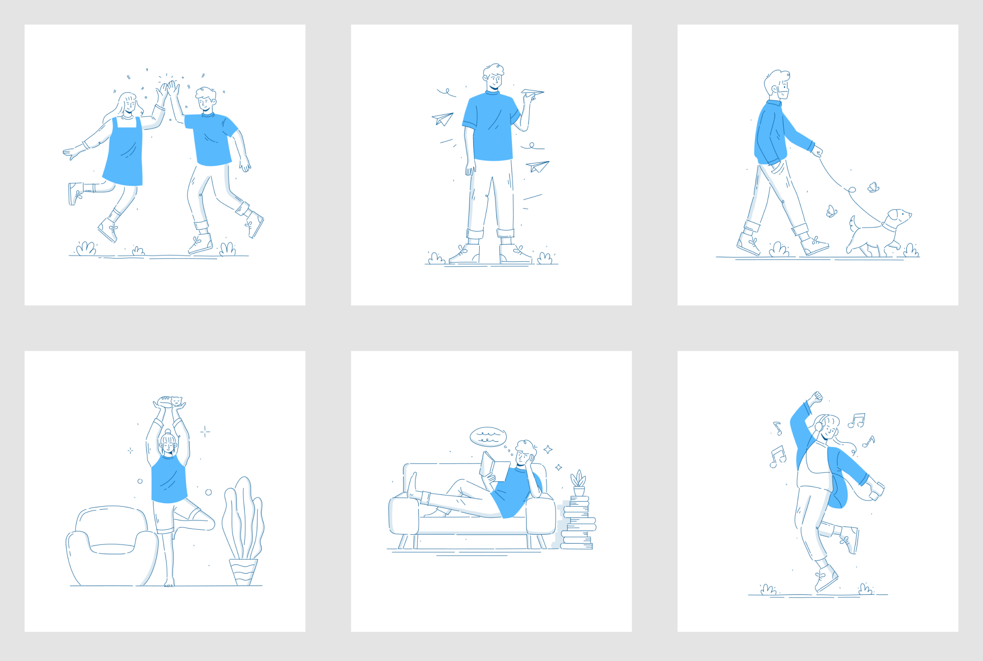 Simply Illustration Pack (Demo) presentation image