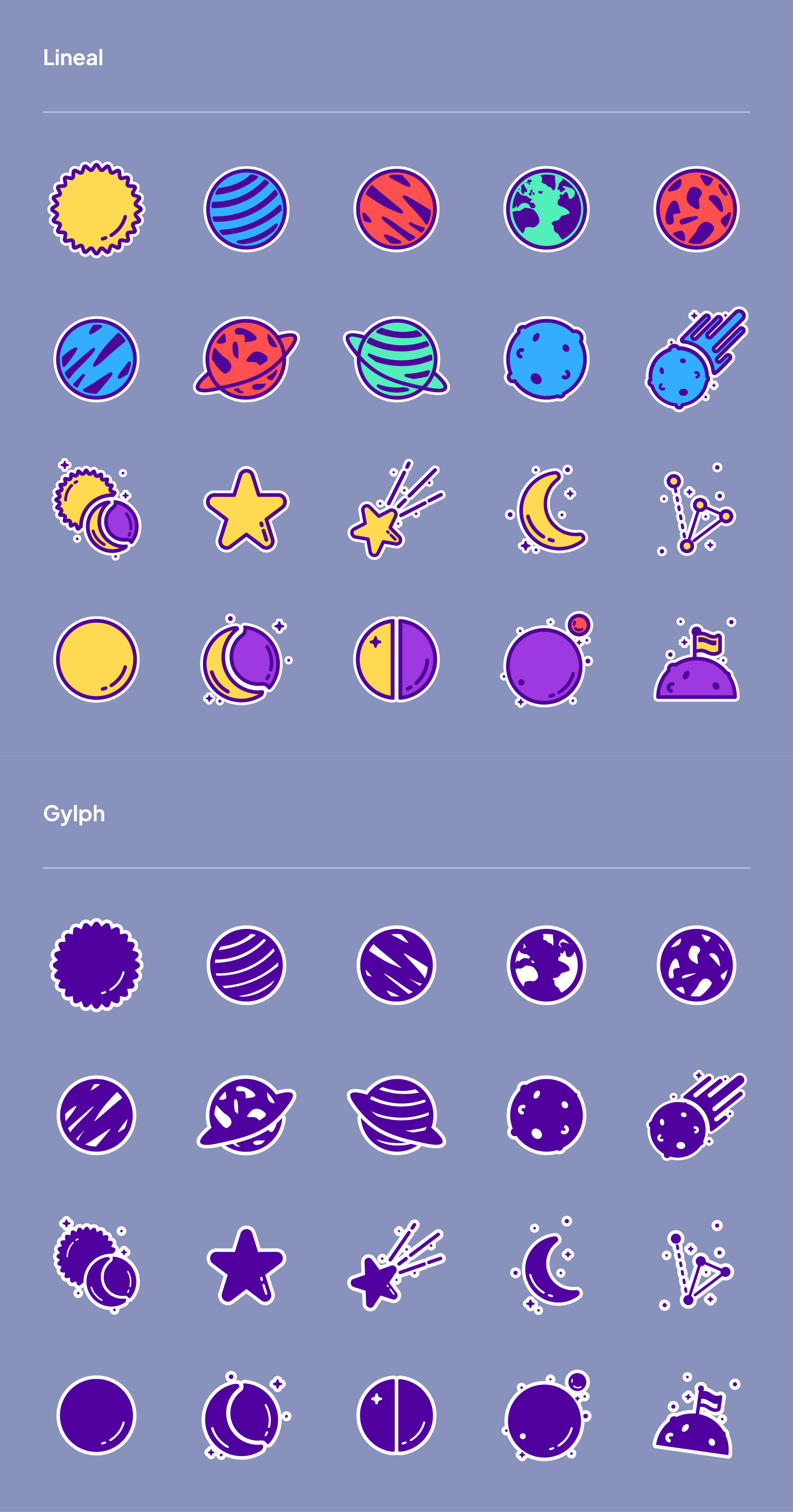 Free Premium Astronomy Icons Illustrations presentation image