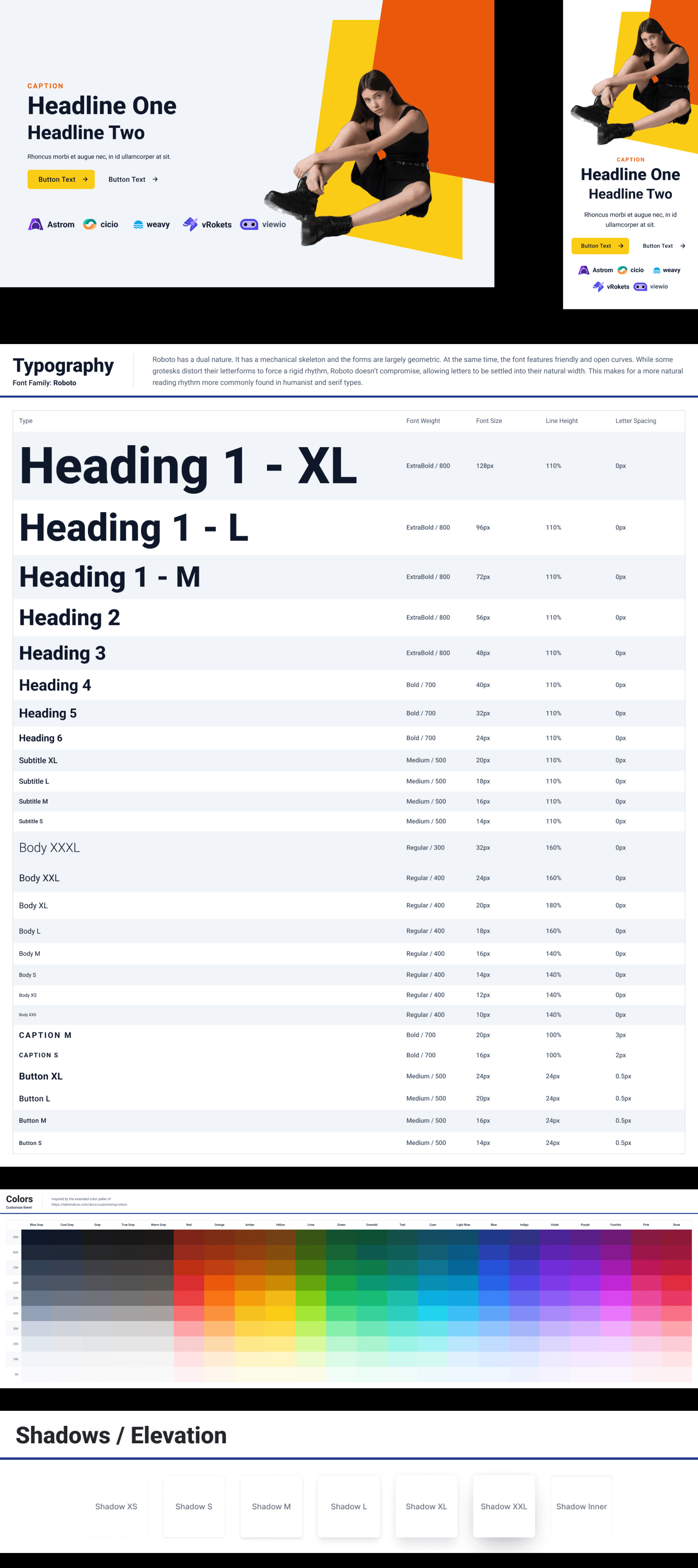 Landing Page Kit - Free 13 Landing Pages Collection for UI UX Design presentation image