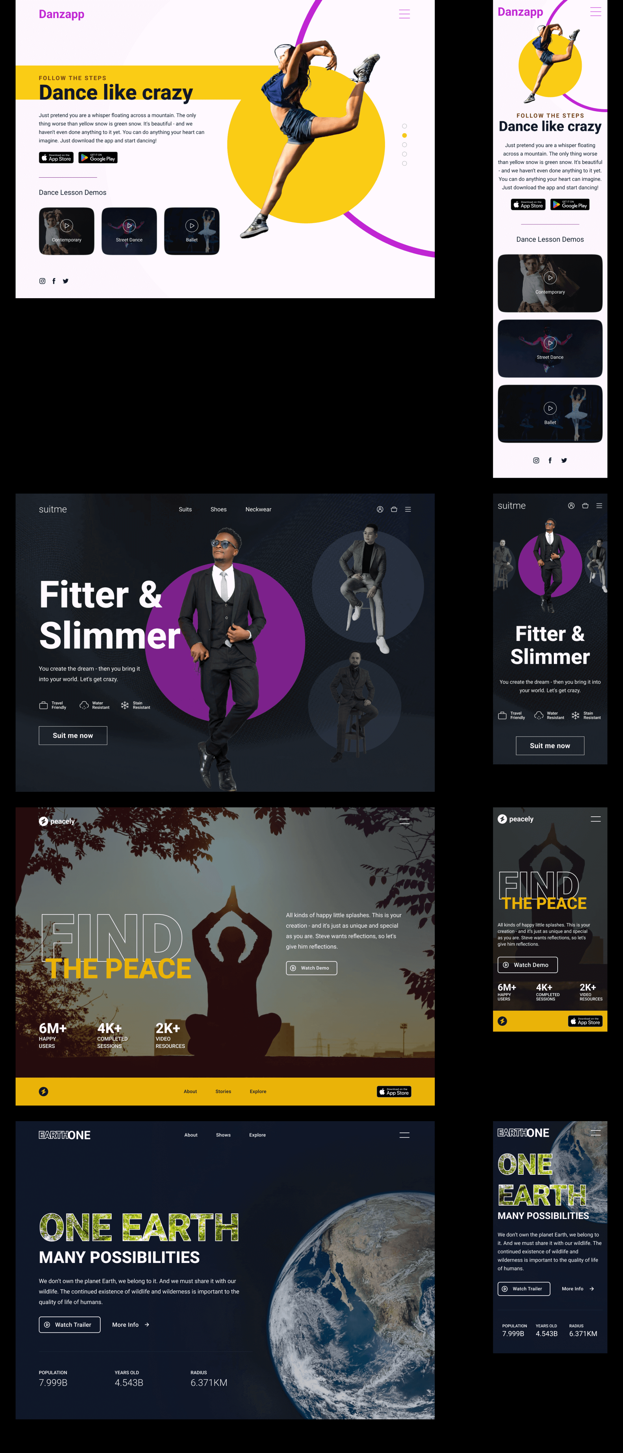 Landing Page Hero Banners presentation image