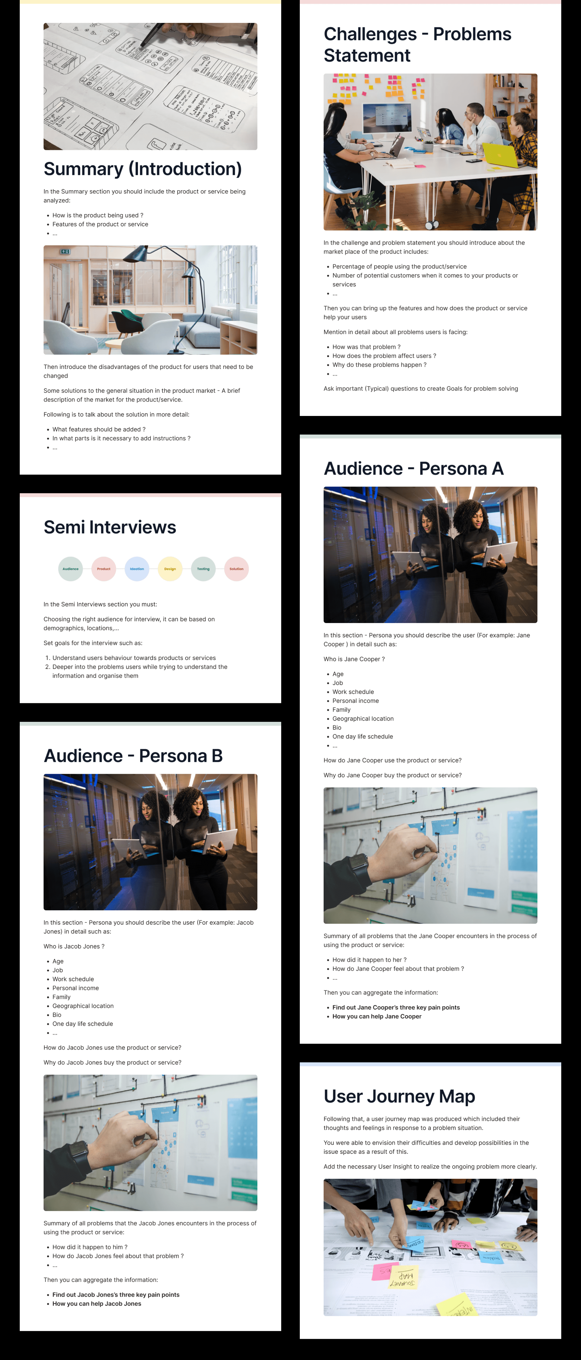 UX Case Study Portfolio Layout Guide presentation image