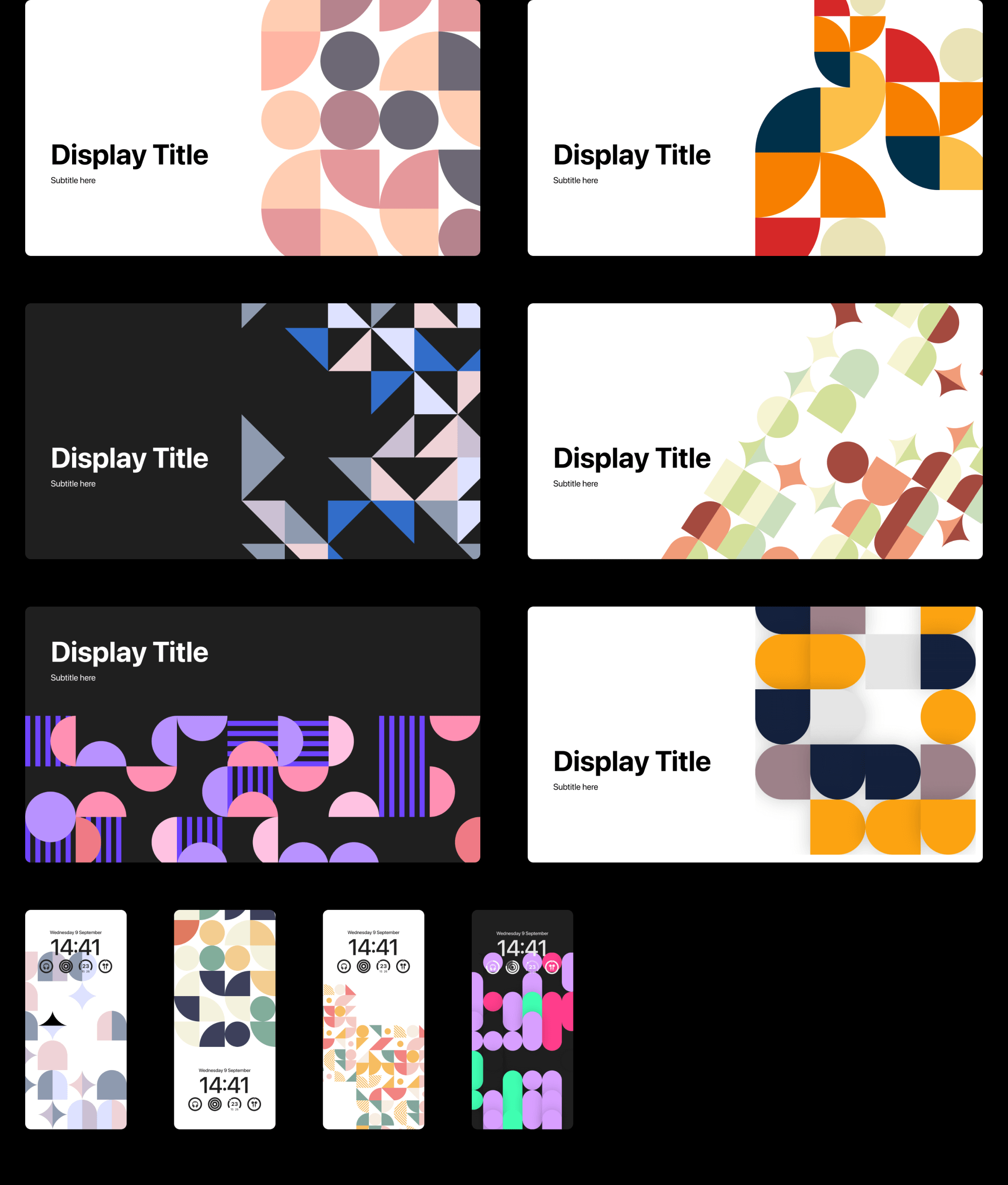 30+ Free Patterns Background presentation image